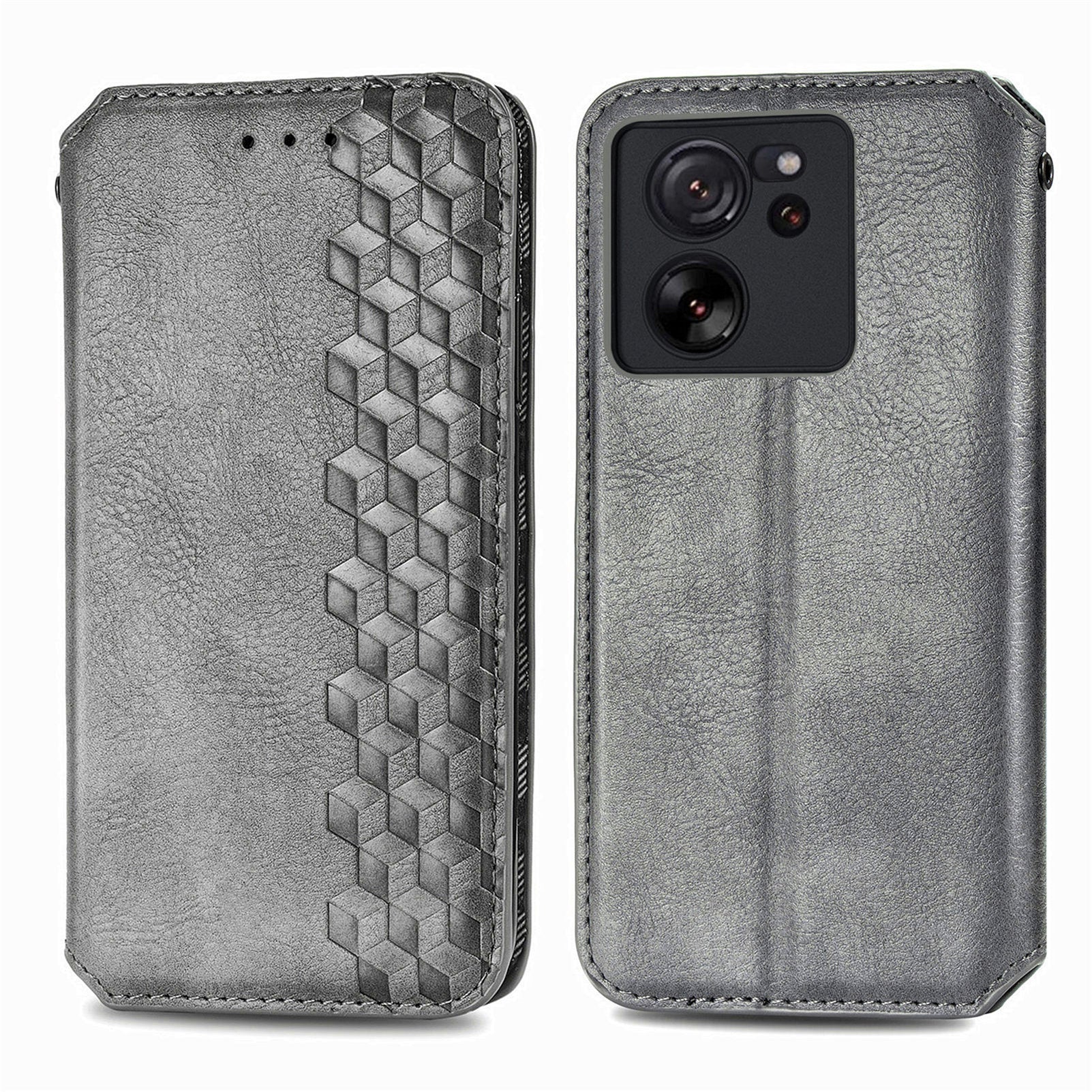 For Xiaomi 13T / 13T Pro / Redmi K60 Ultra Phone Cover Imprinted Anti-drop PU Leather Wallet Stand Case