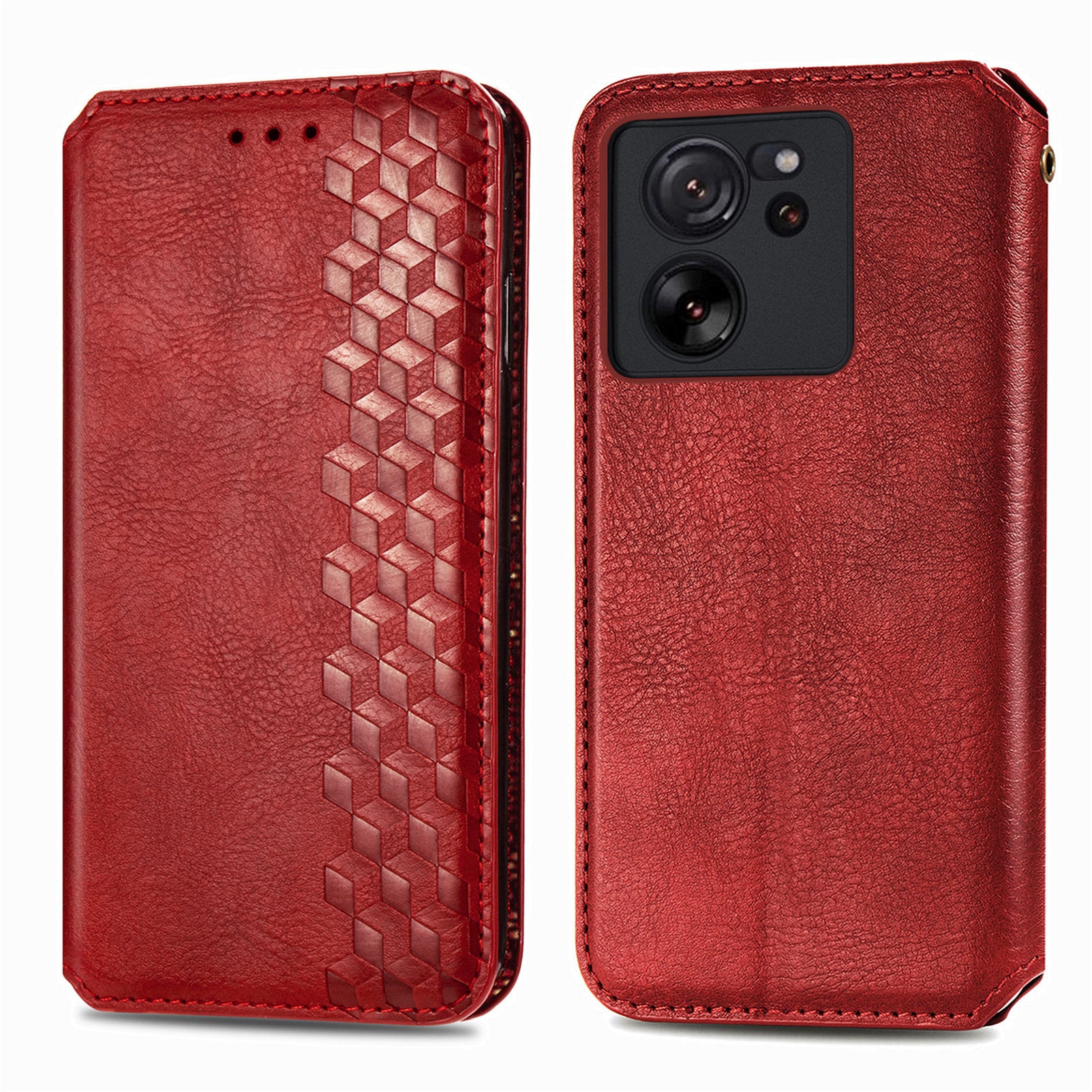 For Xiaomi 13T / 13T Pro / Redmi K60 Ultra Phone Cover Imprinted Anti-drop PU Leather Wallet Stand Case