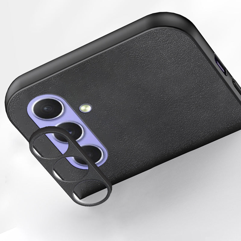 For Samsung Galaxy A14 5G / A14 4G Case TPU + PU Comfort-Grip Skin-Feel Smartphone Case