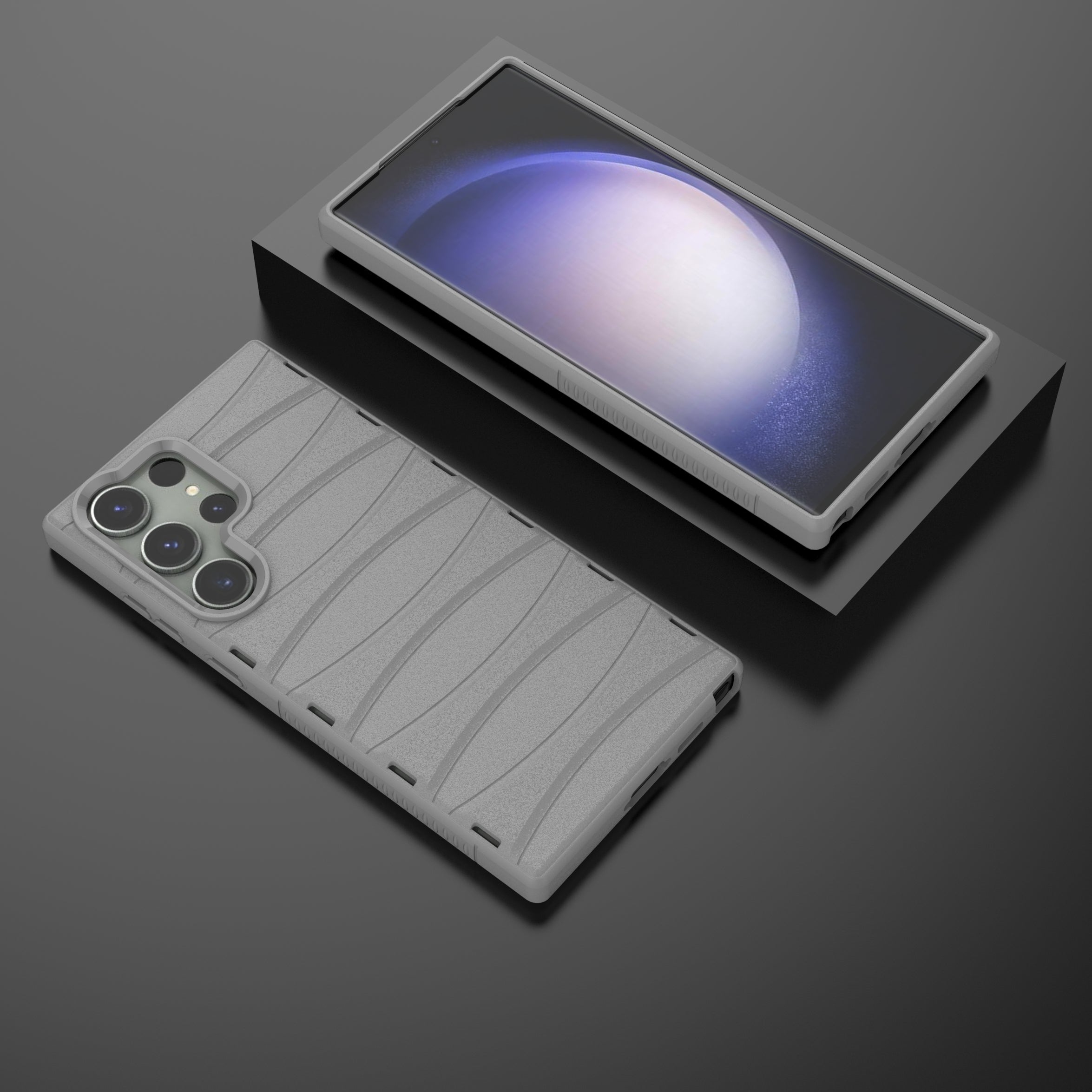 For Samsung Galaxy S24 Ultra Case Soft TPU Phone Cover Heat Dissipation