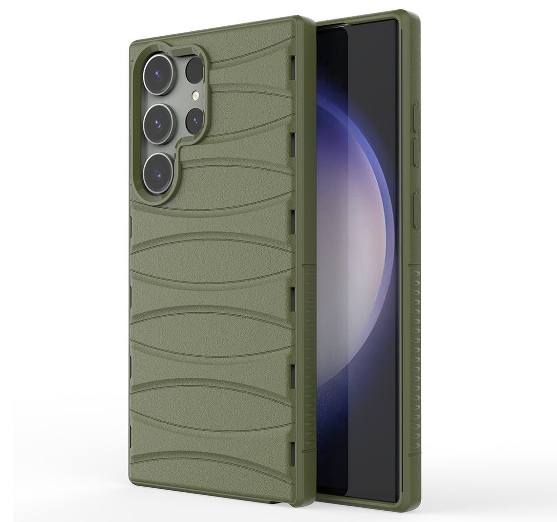 For Samsung Galaxy S24 Ultra Case Soft TPU Phone Cover Heat Dissipation