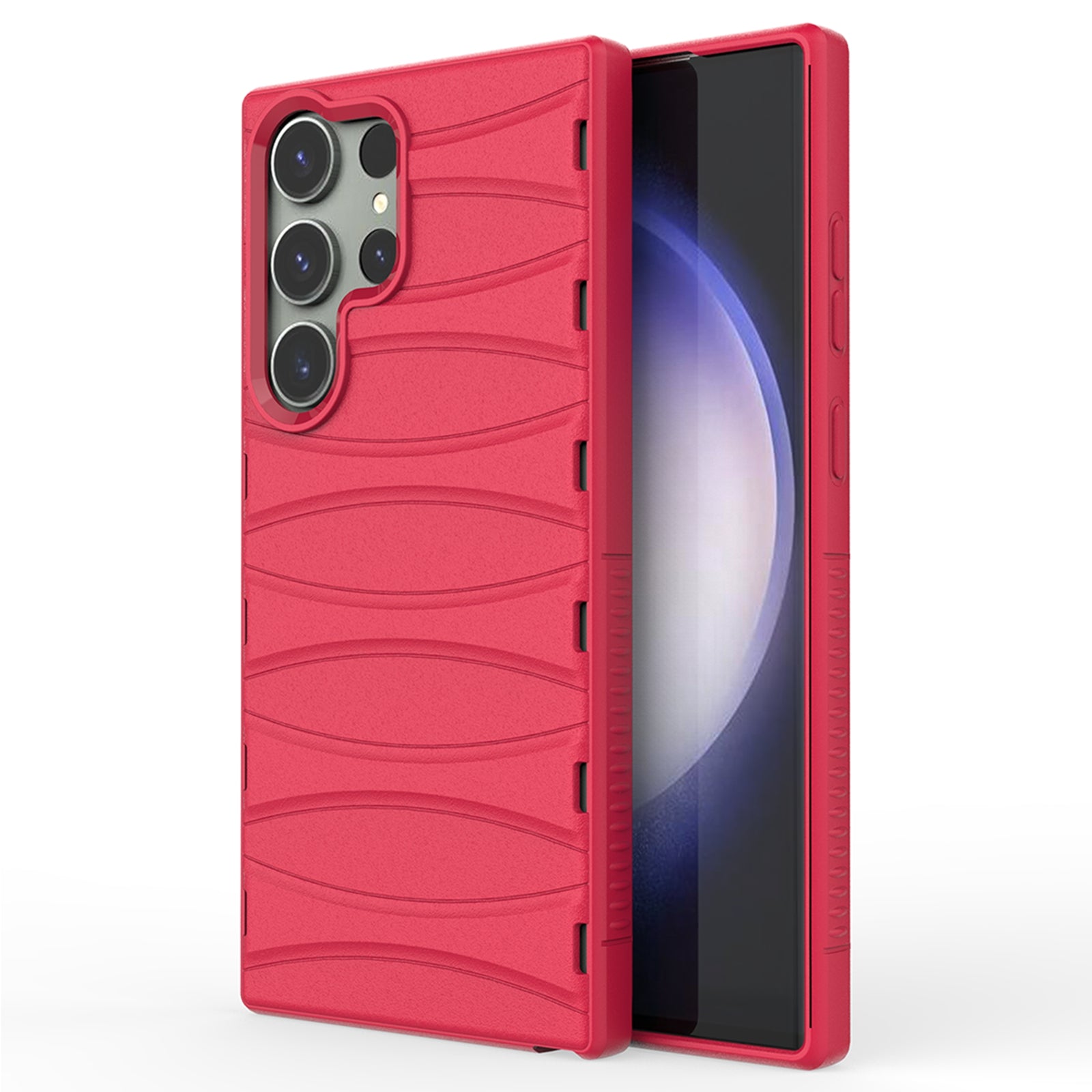 For Samsung Galaxy S24 Ultra Case Soft TPU Phone Cover Heat Dissipation