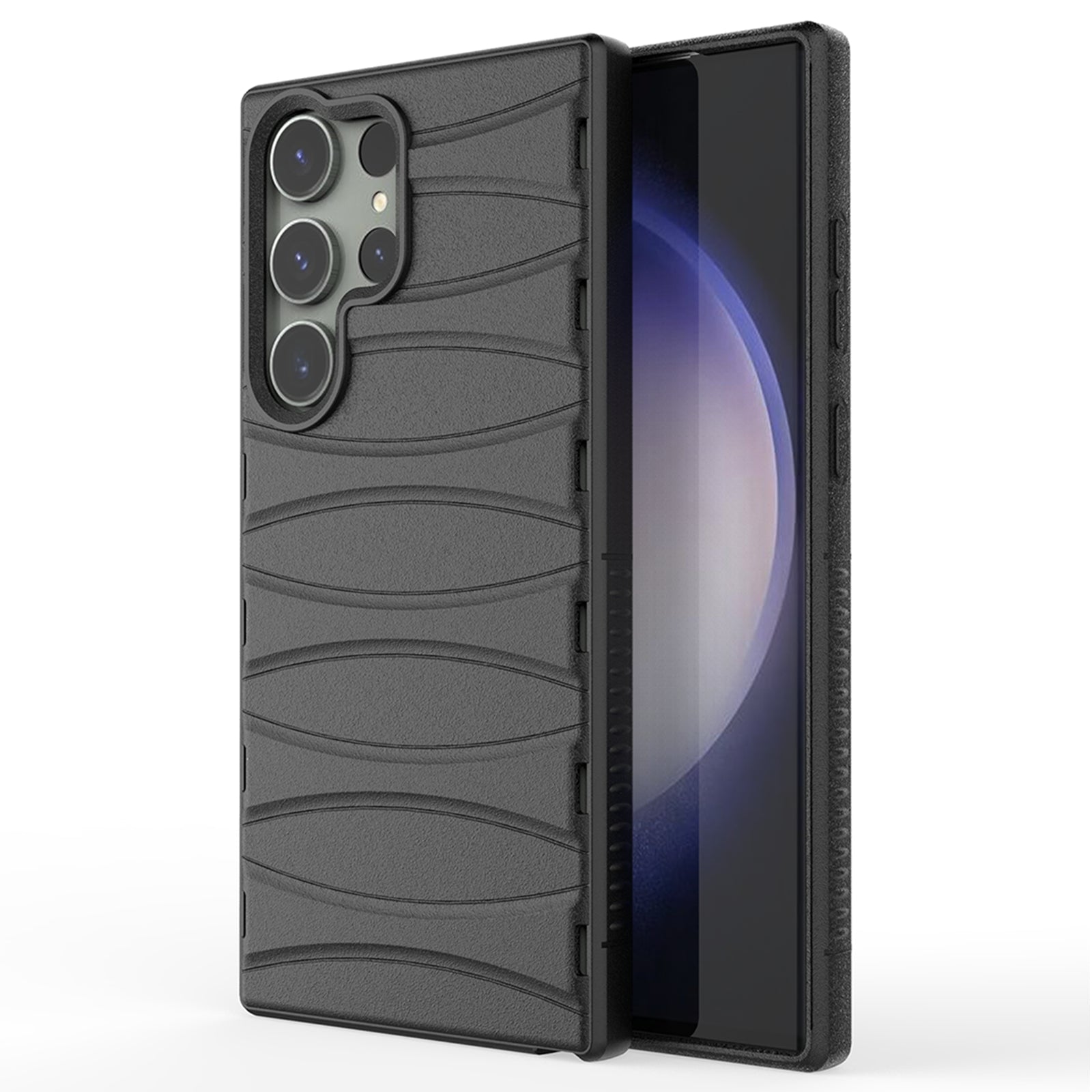 For Samsung Galaxy S24 Ultra Case Soft TPU Phone Cover Heat Dissipation