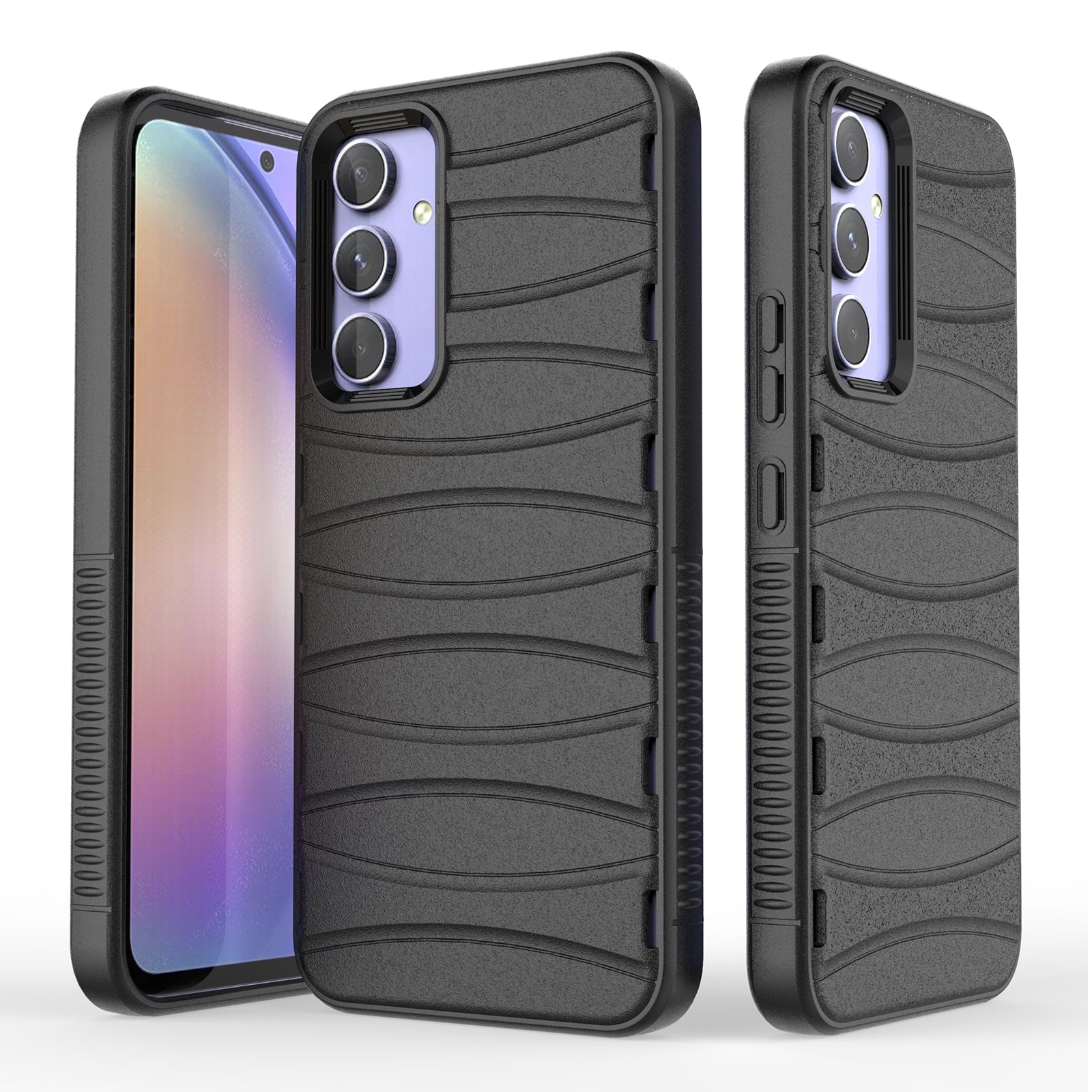 For Samsung Galaxy S24+ TPU Case Heat Dissipation Anti-Slip Edge Phone Cover