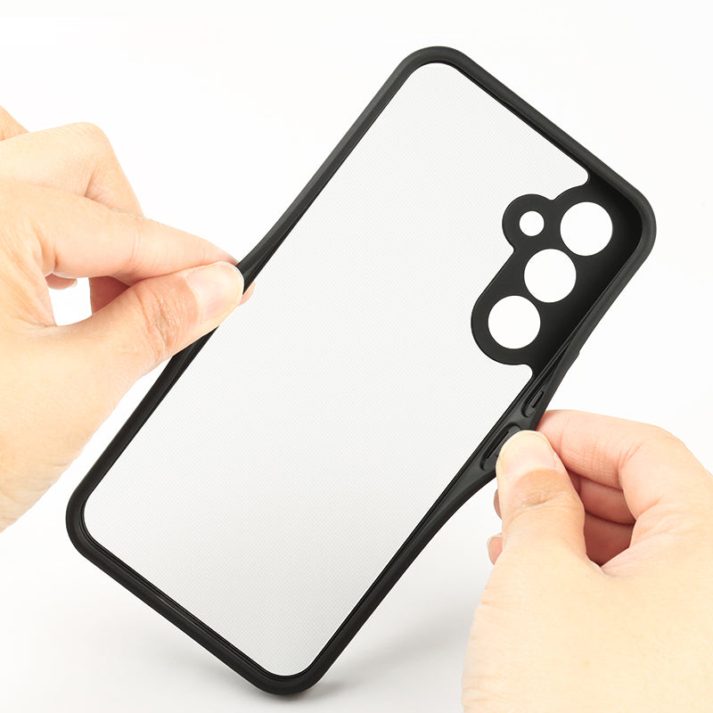 For Samsung Galaxy A15 4G / 5G Phone Case Anti-Scratch TPU+PC Clear Back Cover