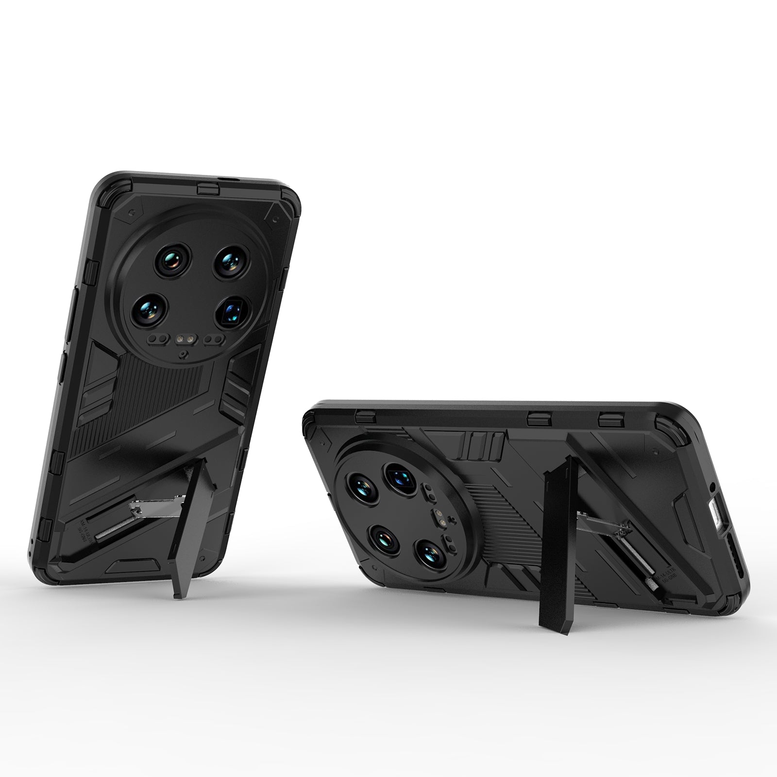 For Xiaomi 14 Ultra Case PC+TPU Dual-Layer Protective Phone Cover Built-in Kickstand