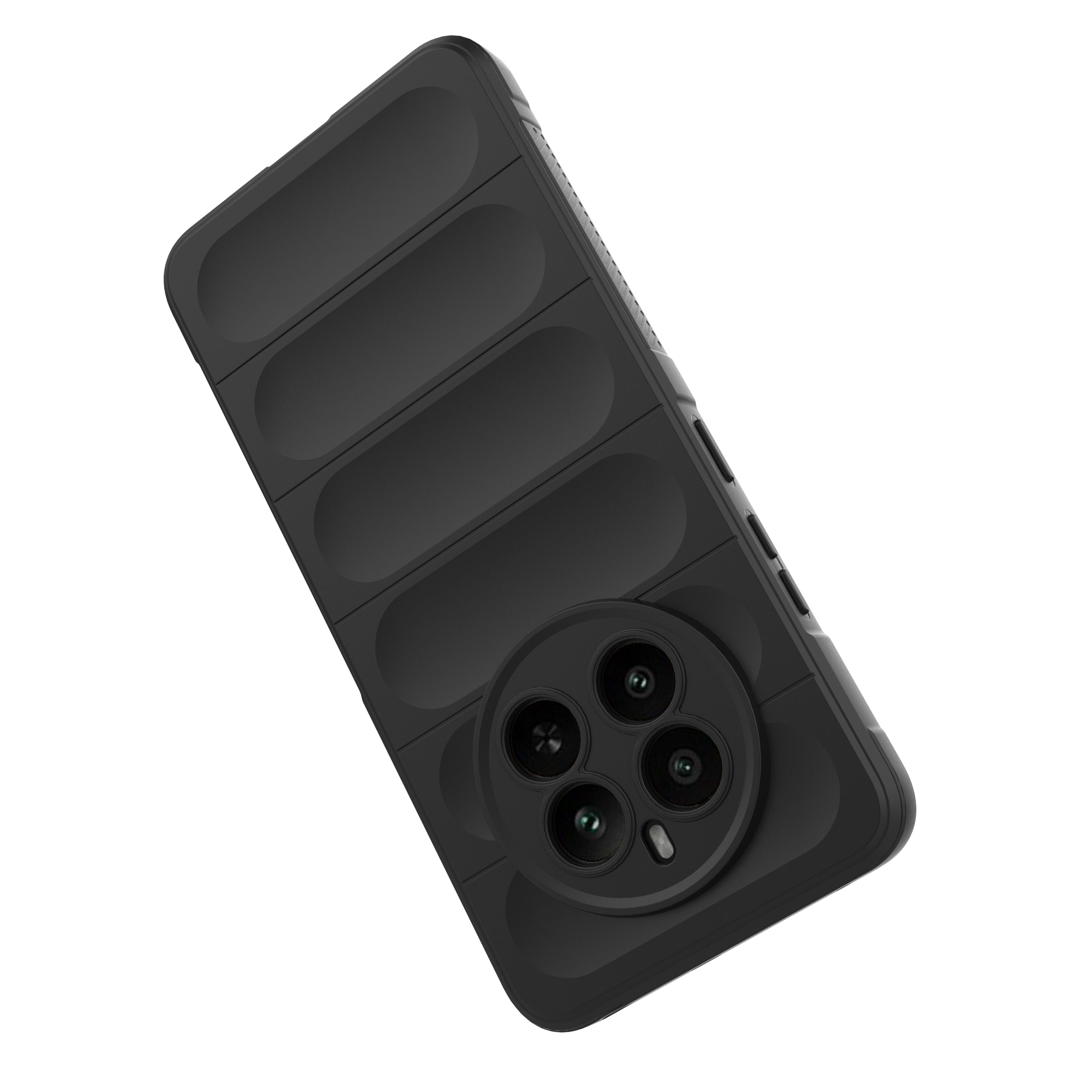 For Realme 12+ 5G TPU Case Anti-slip Rugged Back Protective Cover