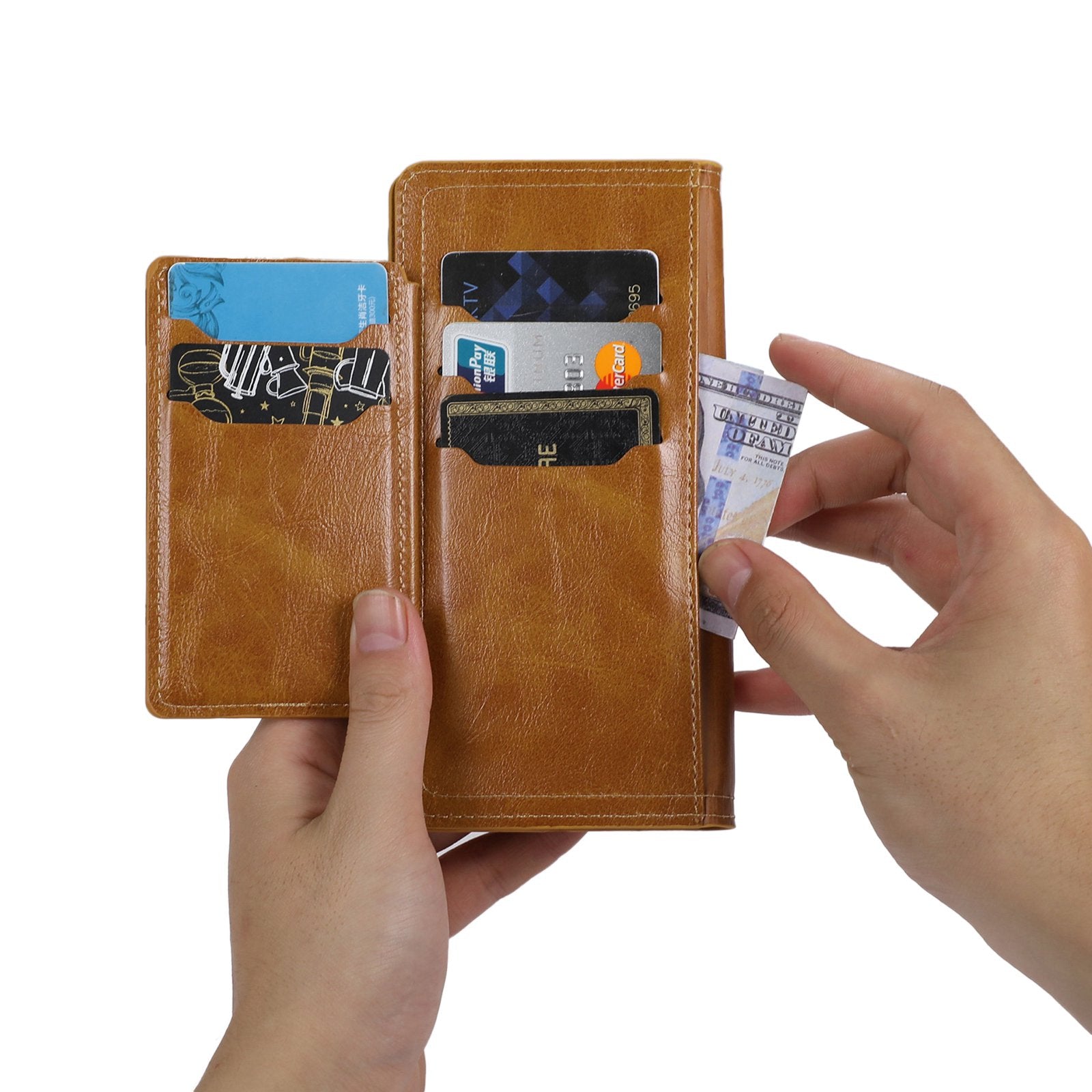 For Samsung Galaxy A35 5G Wallet Case Zipper PU Leather Stand Phone Cover
