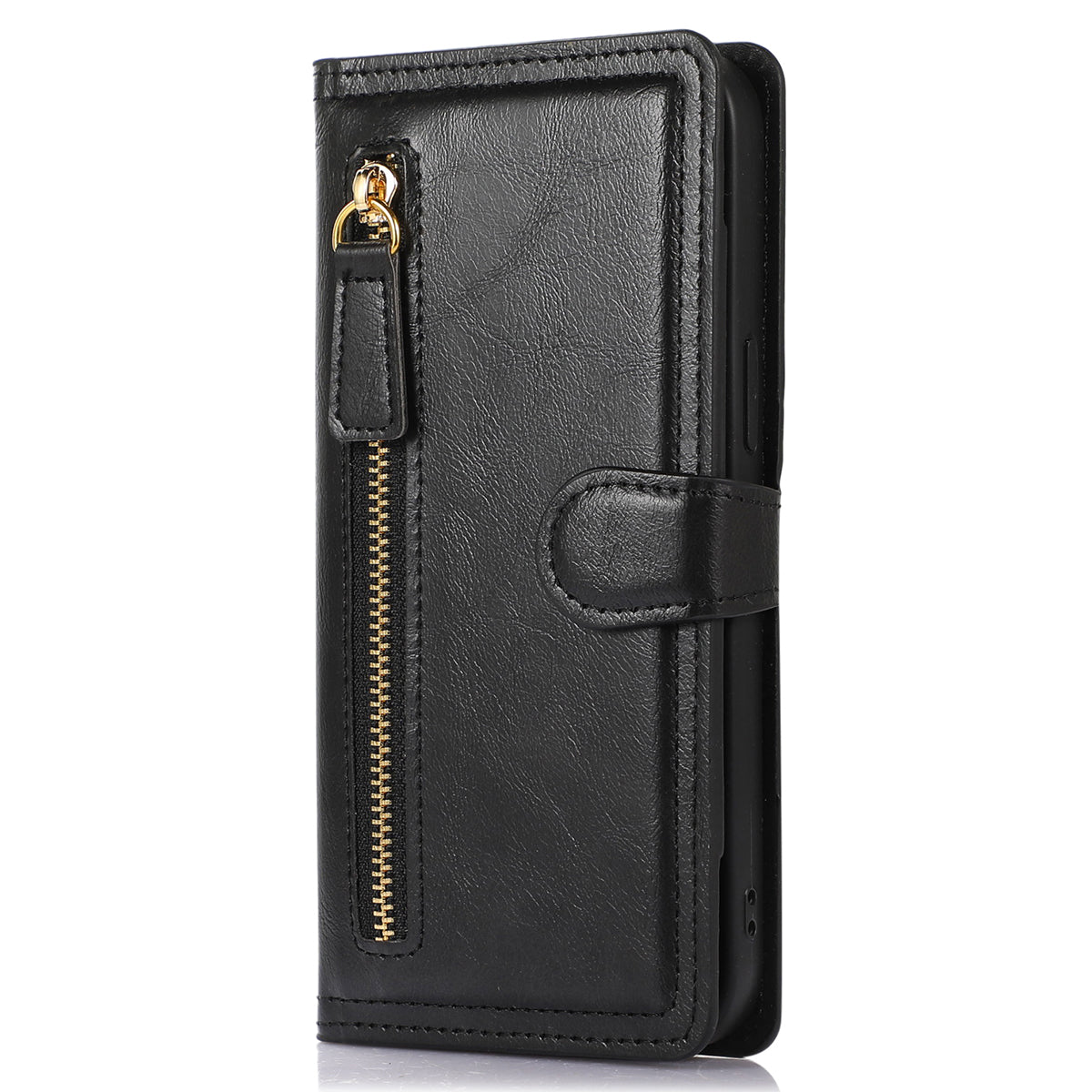For Samsung Galaxy A55 5G Leather Case Zipper Wallet Stand Phone Cover