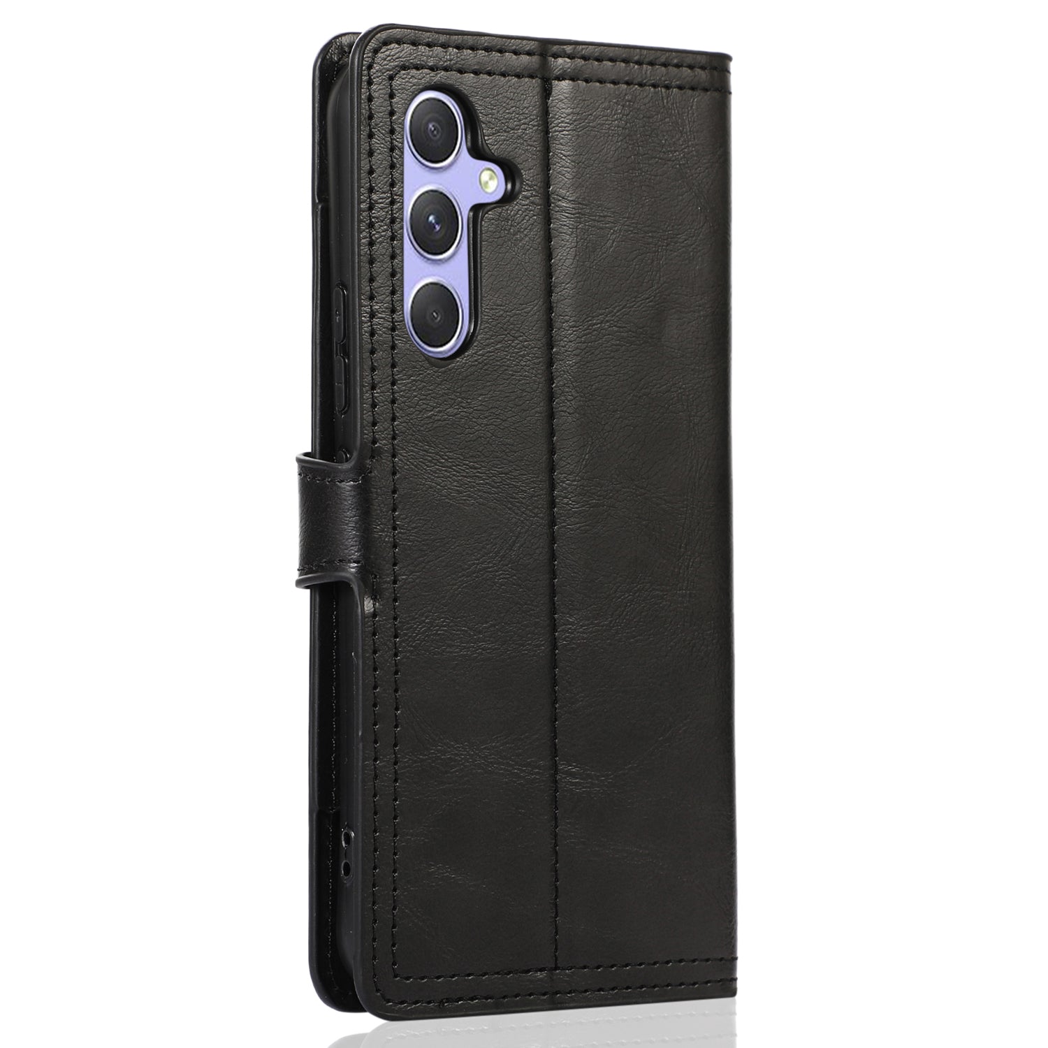 For Samsung Galaxy A55 5G Leather Case Zipper Wallet Stand Phone Cover