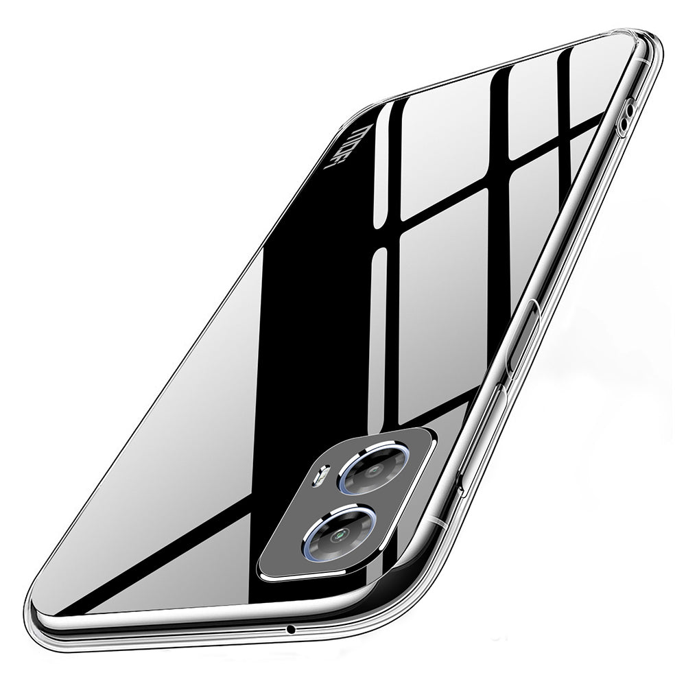 MOFI For Motorola Moto G34 5G Case Crystal Clear TPU Protective Phone Cover