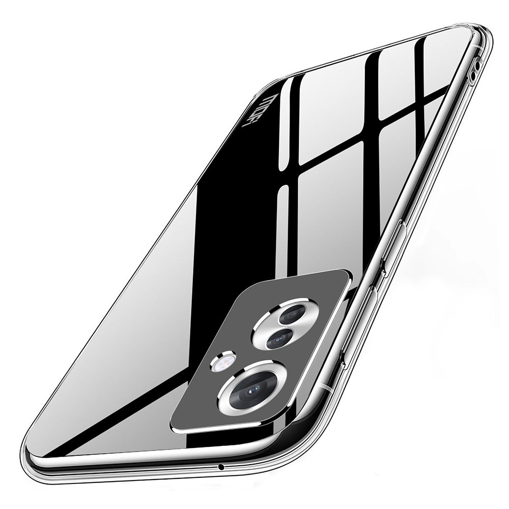 MOFI For Oppo Reno11 F 5G Case Flexible TPU Transparent Phone Cover