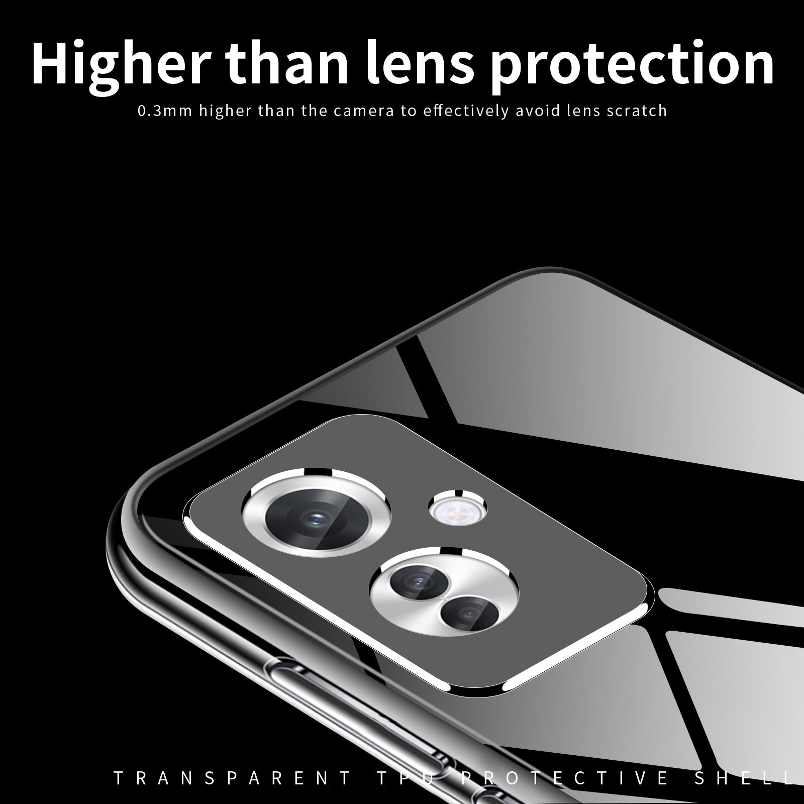 MOFI For Oppo Reno11 F 5G Case Flexible TPU Transparent Phone Cover