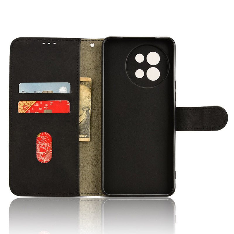 For vivo S18e 5G Leather Case Skin-Touch Wallet Phone Cover