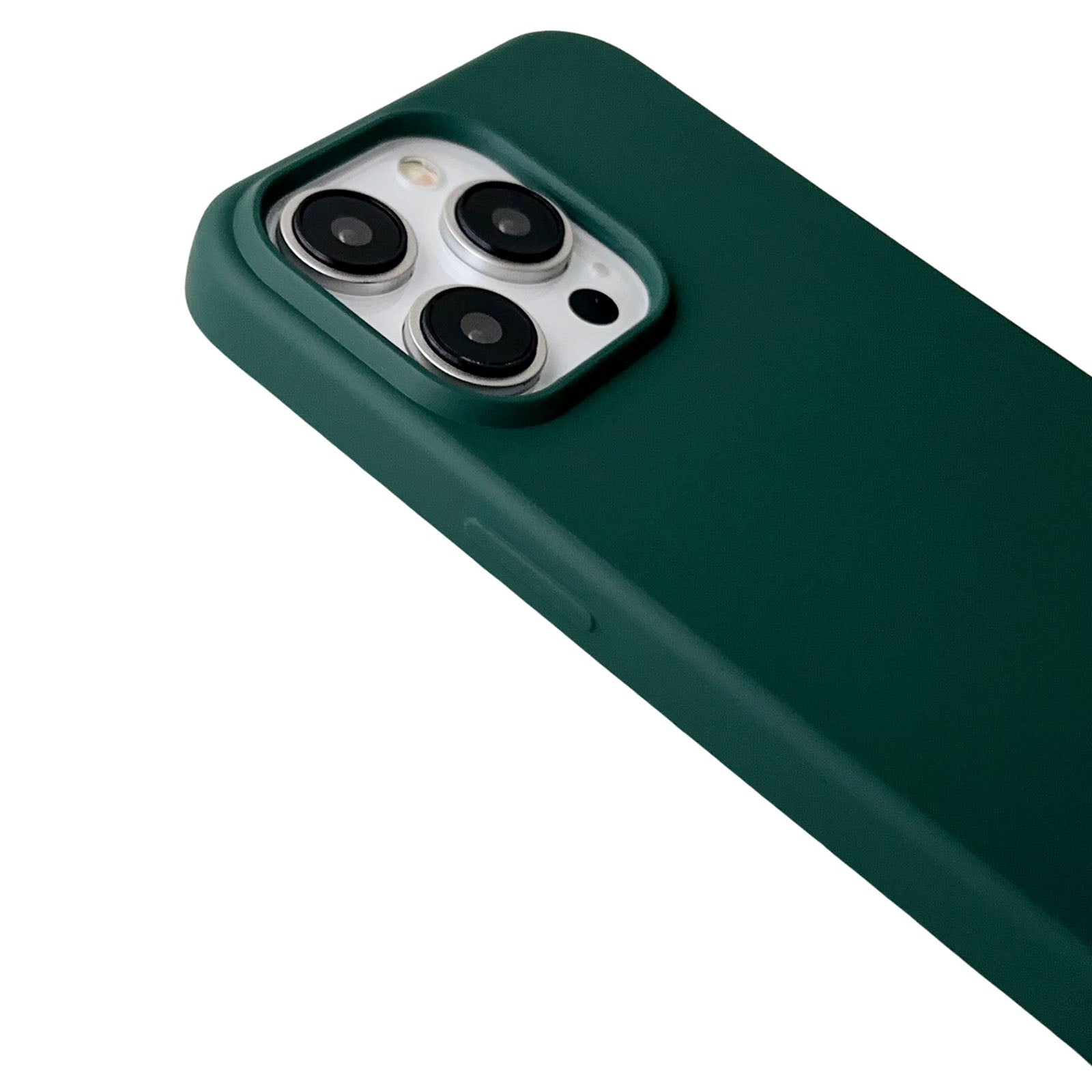 For iPhone 13 Pro Max Liquid Silicone Phone Case with Neck Strap Slim Fit Shockproof Cover