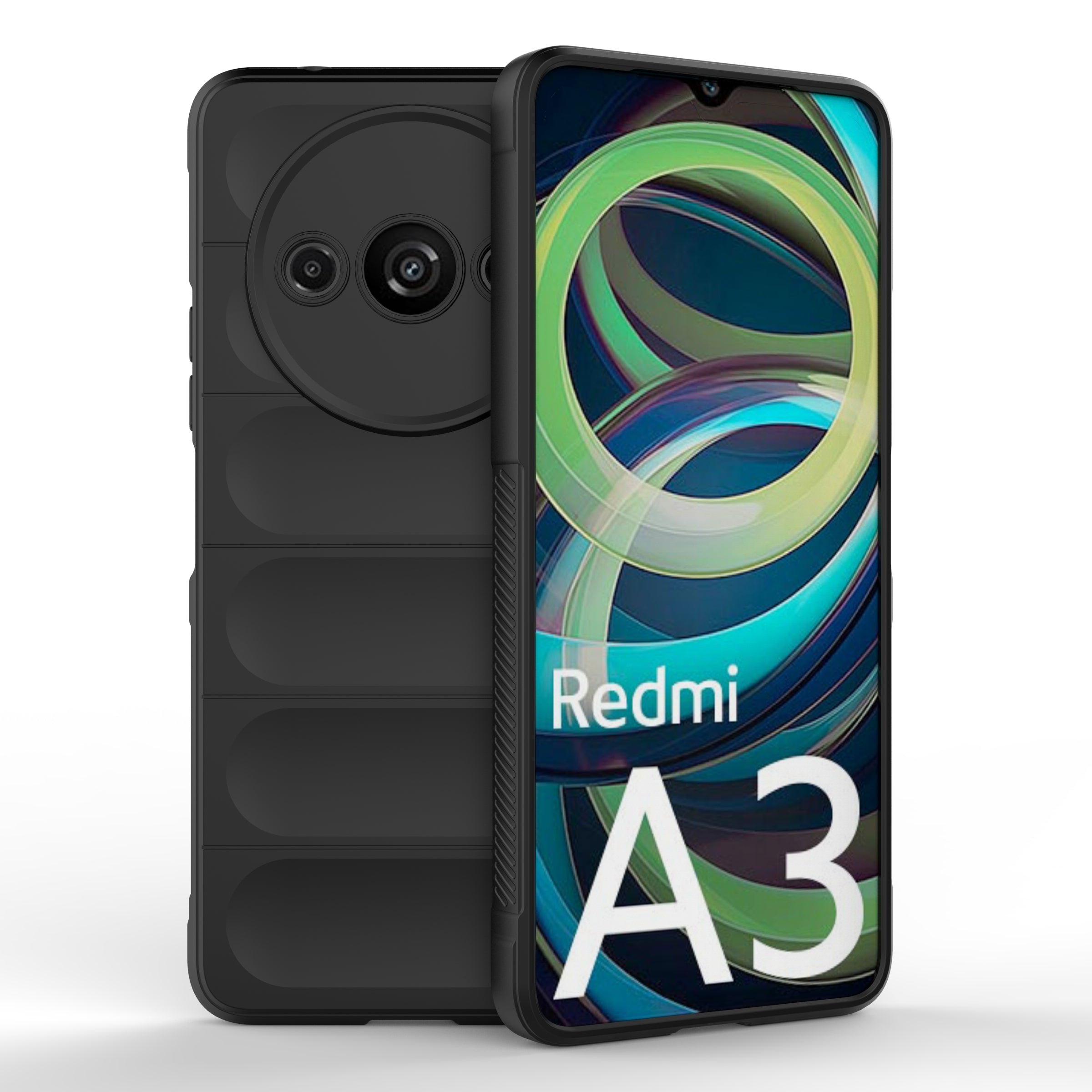 For Xiaomi Redmi A3 / Poco C61 4G Phone Protective Cover TPU Anti-slip Rugged Back Case