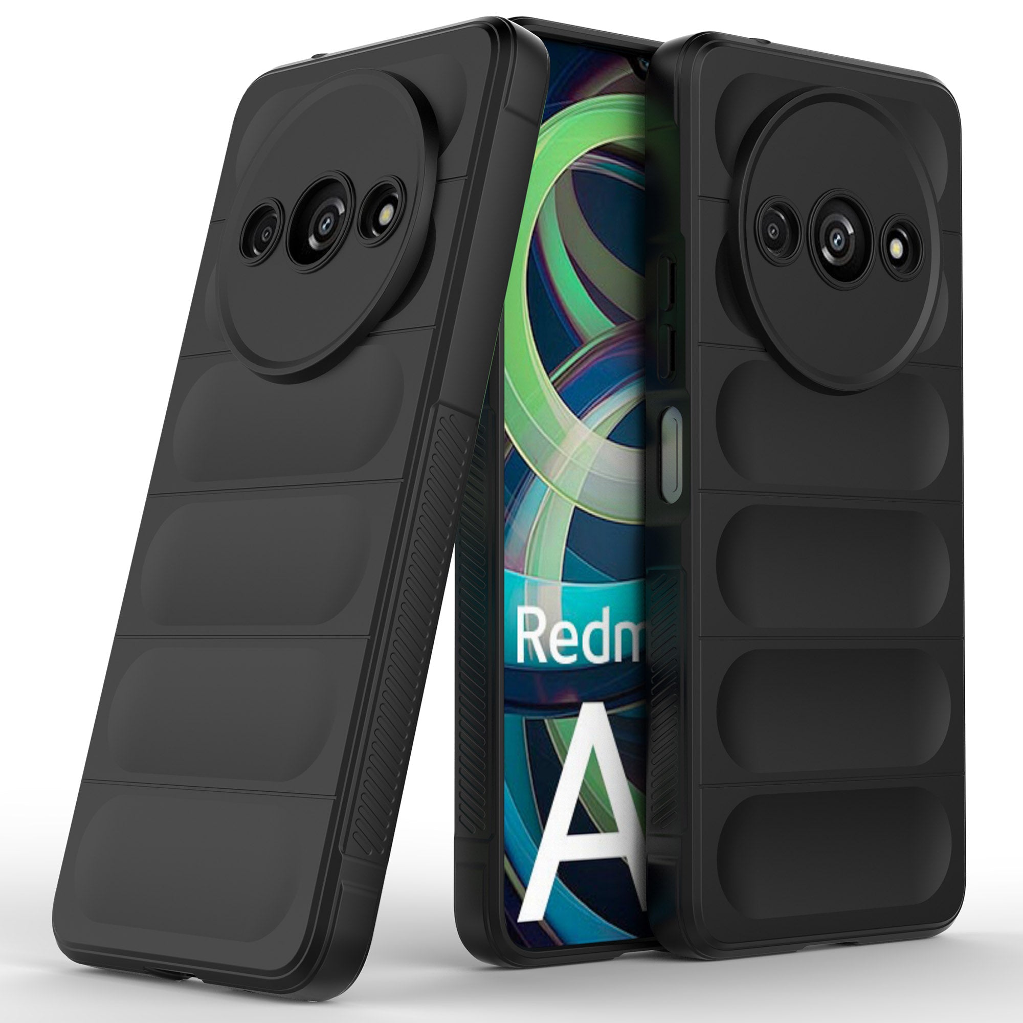 For Xiaomi Redmi A3 / Poco C61 4G Phone Protective Cover TPU Anti-slip Rugged Back Case
