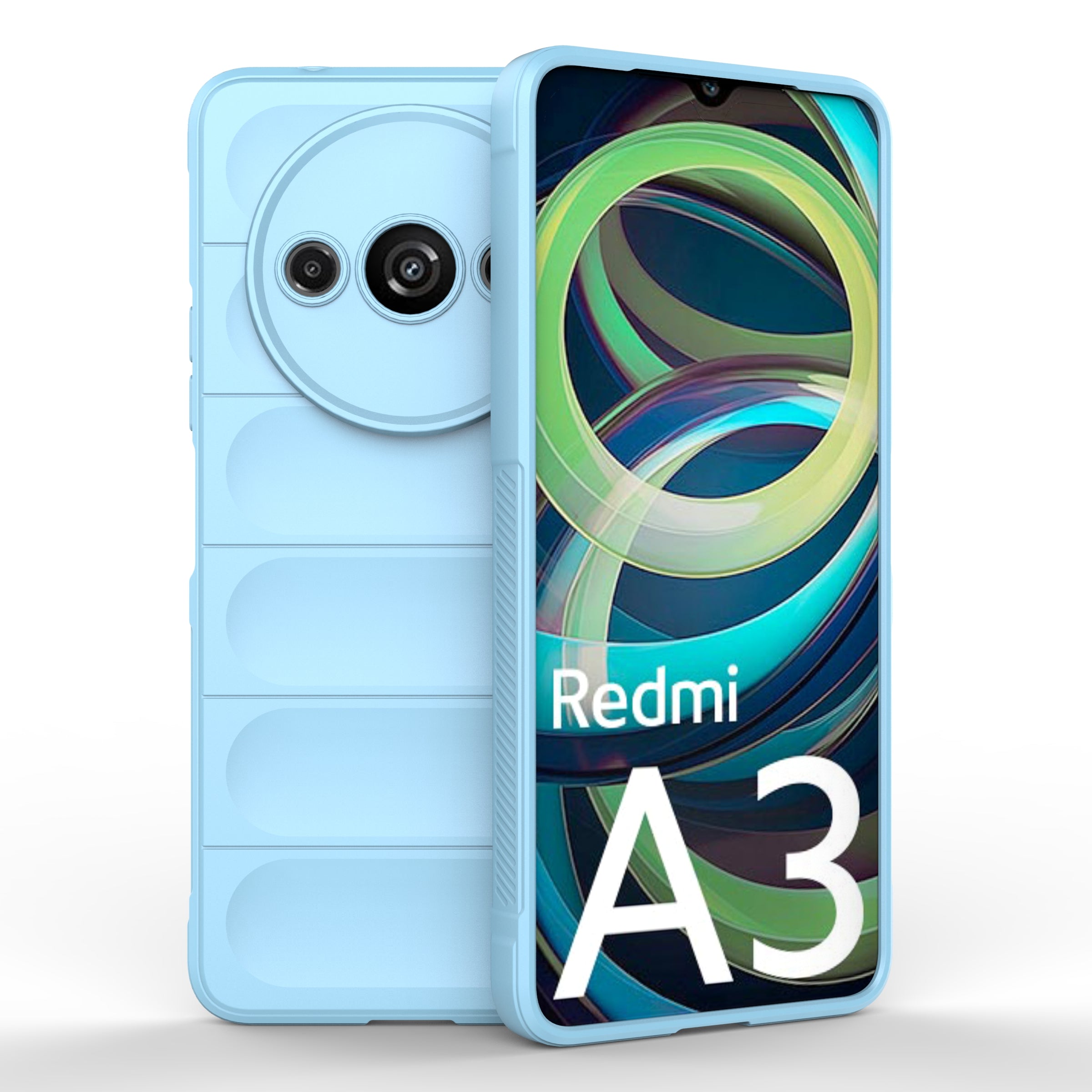For Xiaomi Redmi A3 / Poco C61 4G Phone Protective Cover TPU Anti-slip Rugged Back Case
