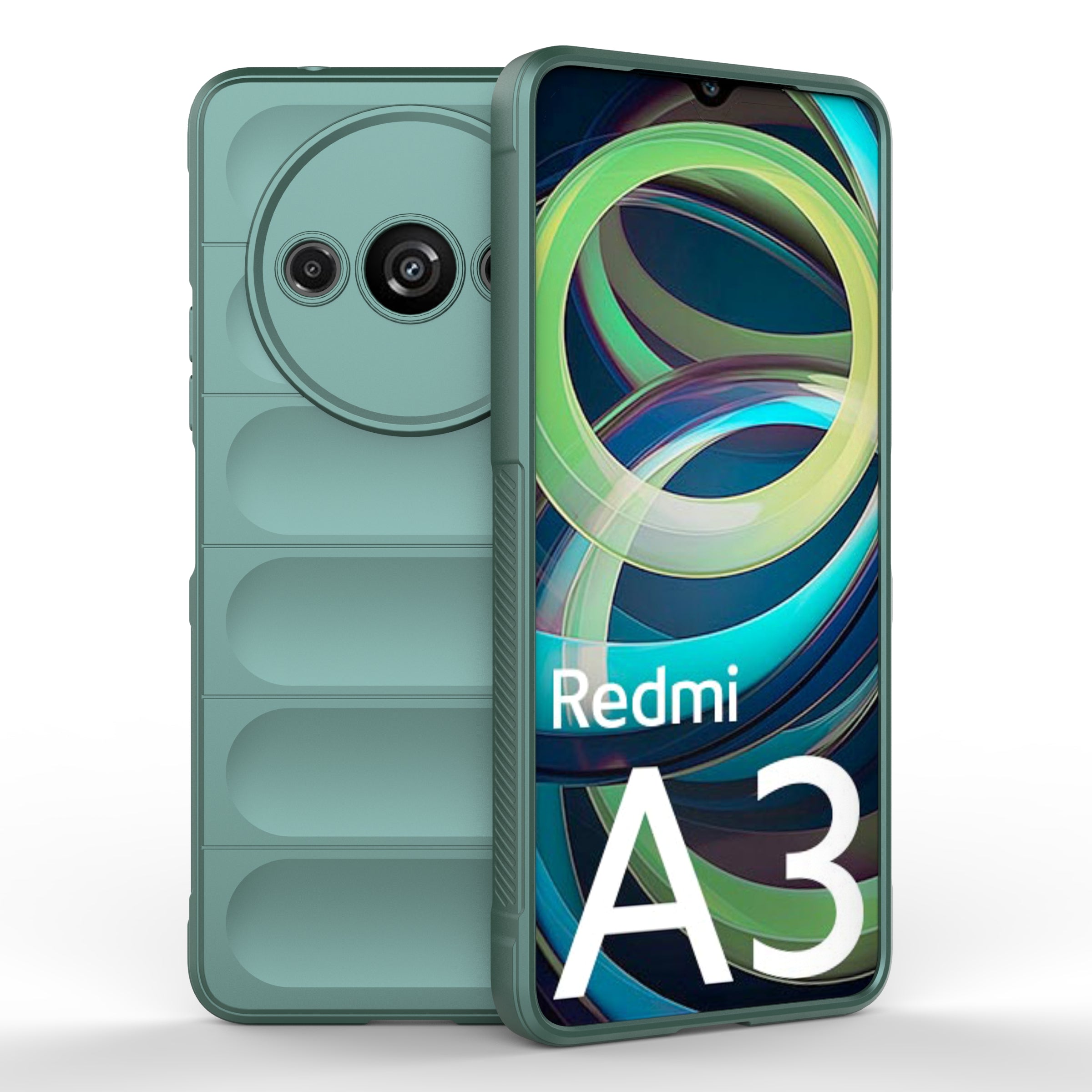 For Xiaomi Redmi A3 / Poco C61 4G Phone Protective Cover TPU Anti-slip Rugged Back Case