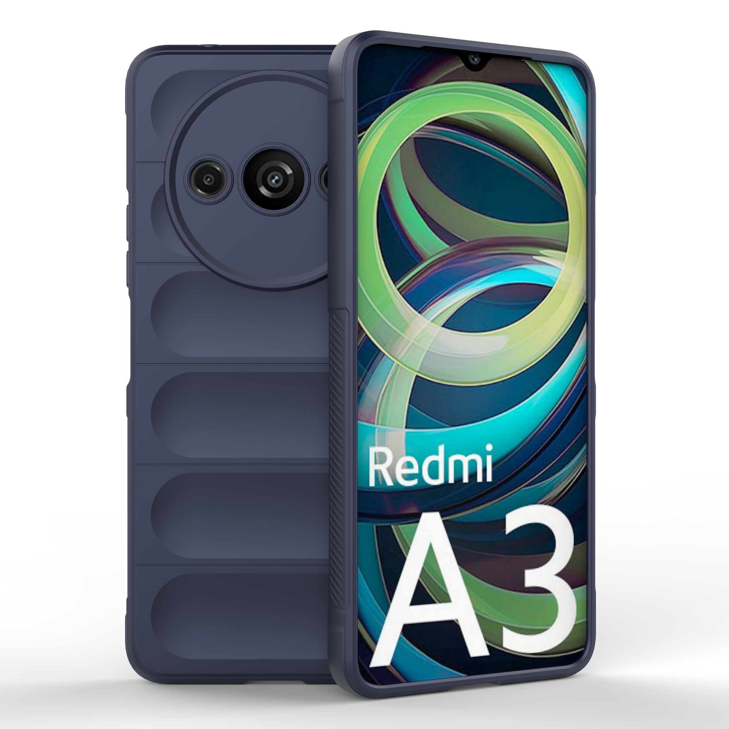 For Xiaomi Redmi A3 / Poco C61 4G Phone Protective Cover TPU Anti-slip Rugged Back Case