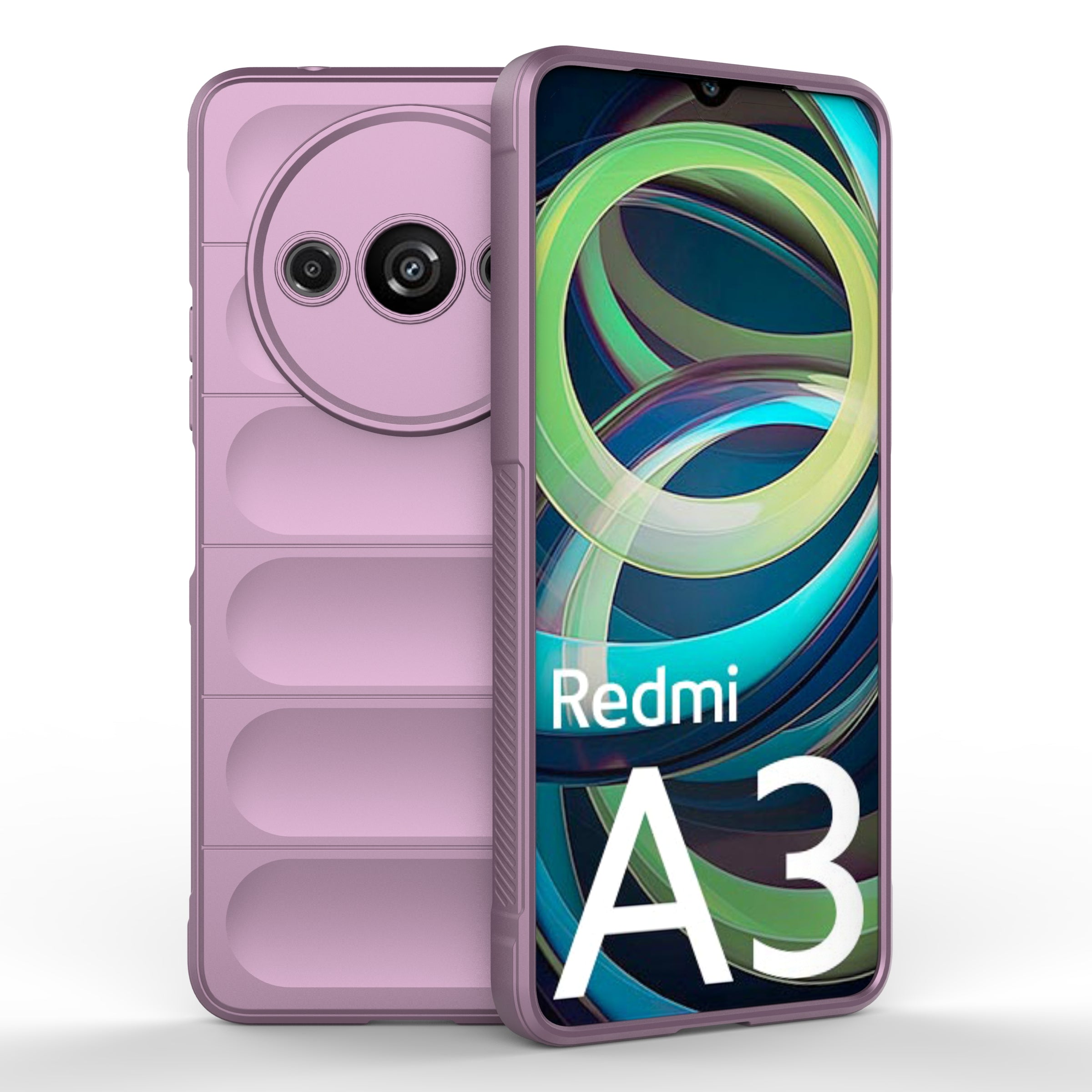 For Xiaomi Redmi A3 / Poco C61 4G Phone Protective Cover TPU Anti-slip Rugged Back Case