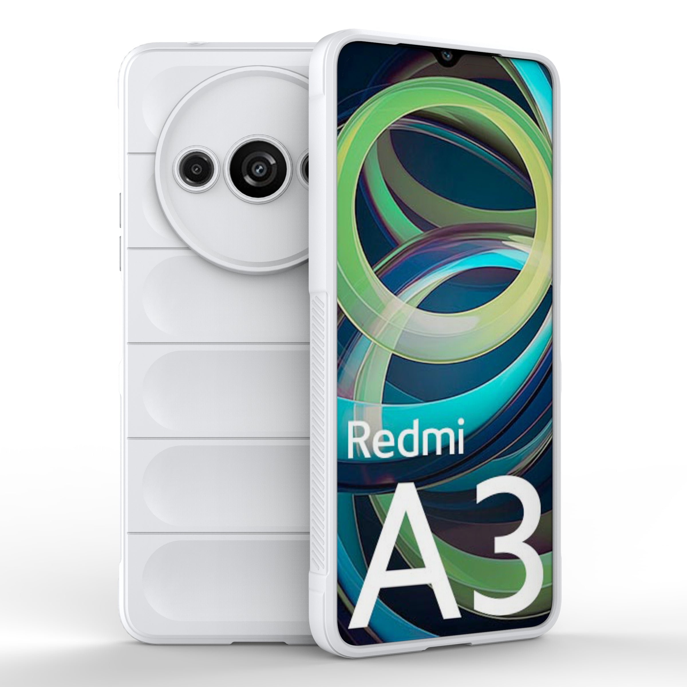 For Xiaomi Redmi A3 / Poco C61 4G Phone Protective Cover TPU Anti-slip Rugged Back Case
