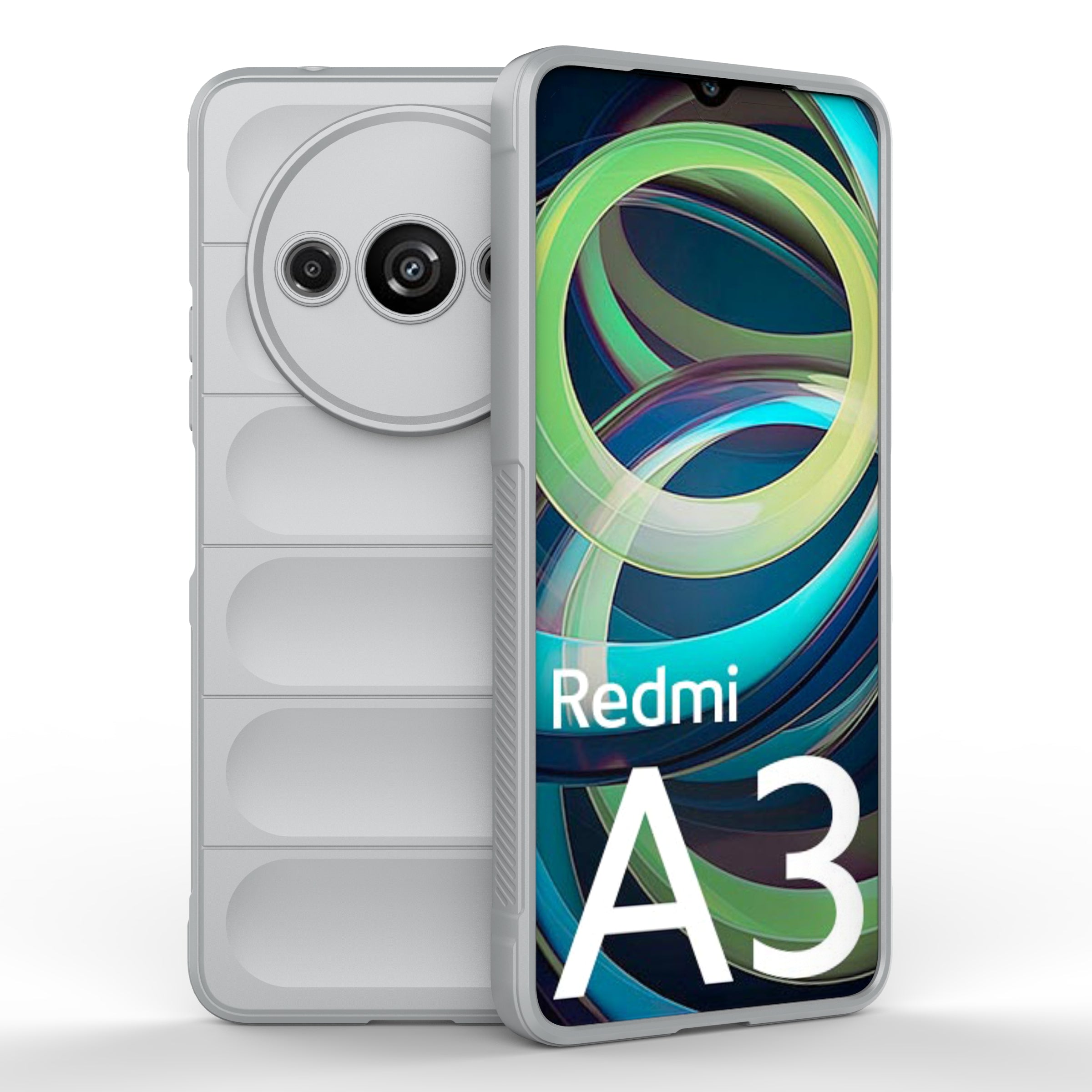 For Xiaomi Redmi A3 / Poco C61 4G Phone Protective Cover TPU Anti-slip Rugged Back Case