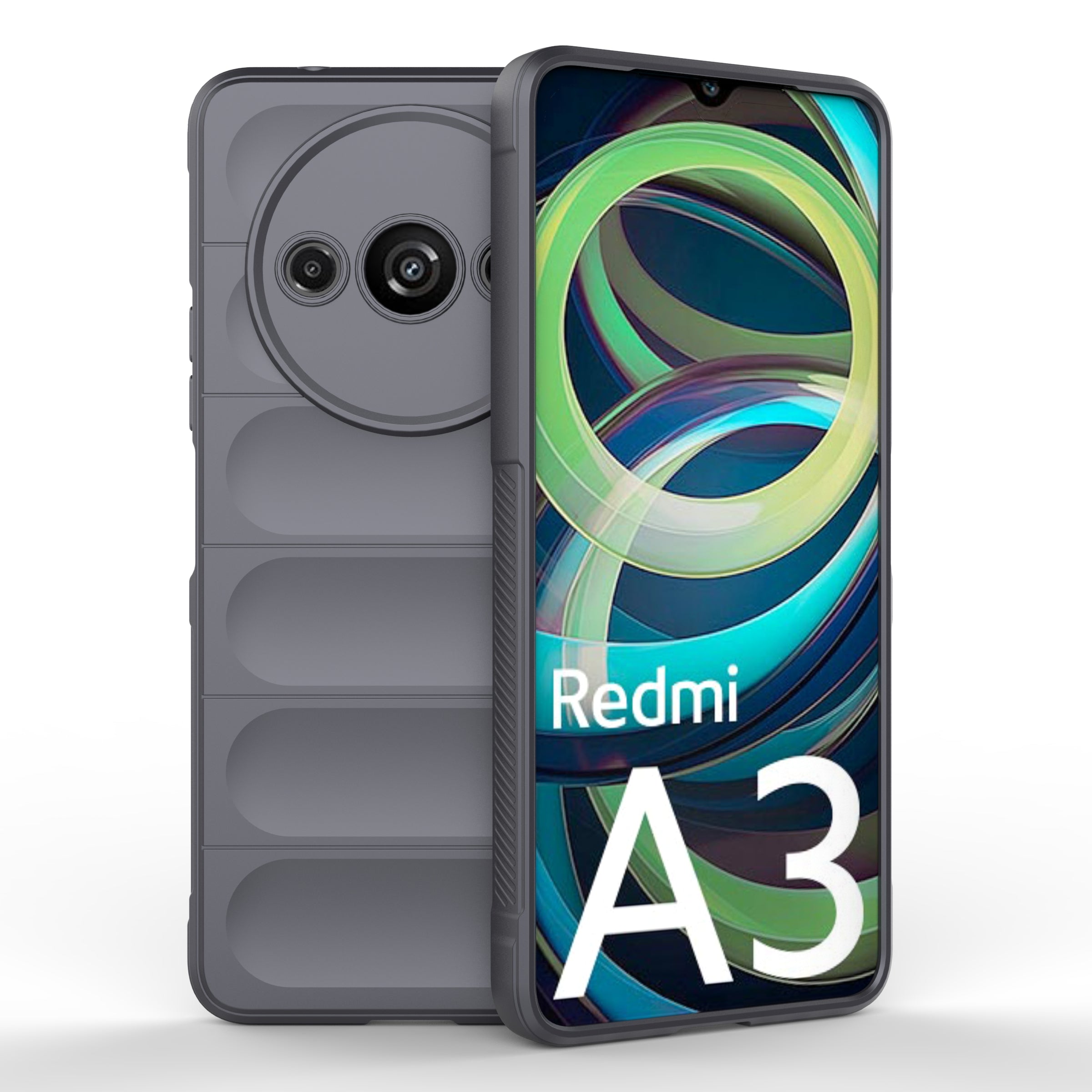 For Xiaomi Redmi A3 / Poco C61 4G Phone Protective Cover TPU Anti-slip Rugged Back Case