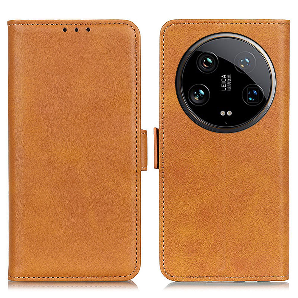For Xiaomi 14 Ultra Case Magnetic Clasp Leather Wallet Flip Phone Cover