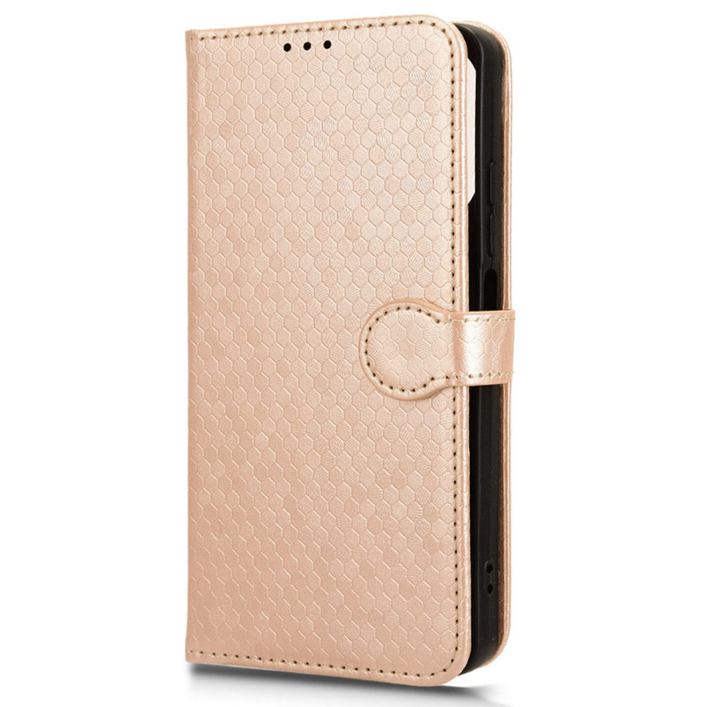 For Xiaomi 14 Ultra Case Dots Imprinted PU Leather Wallet Stand Phone Cover