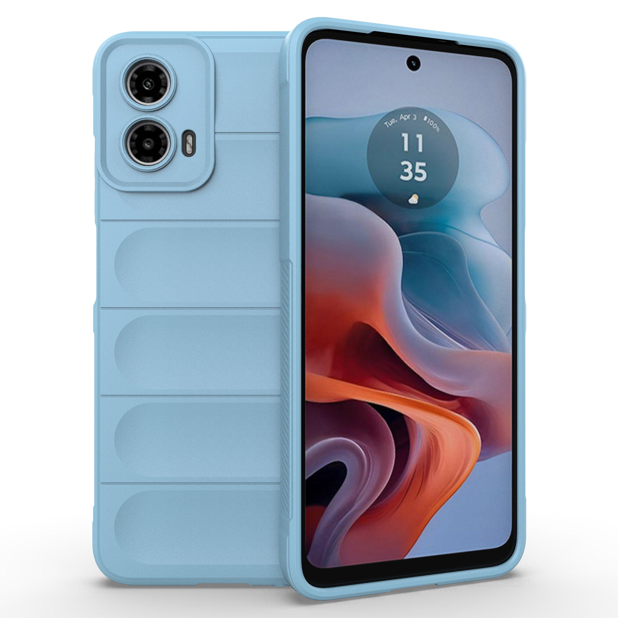 For Motorola Moto G34 5G Phone Case TPU Drop Protection Rugged Design Shell