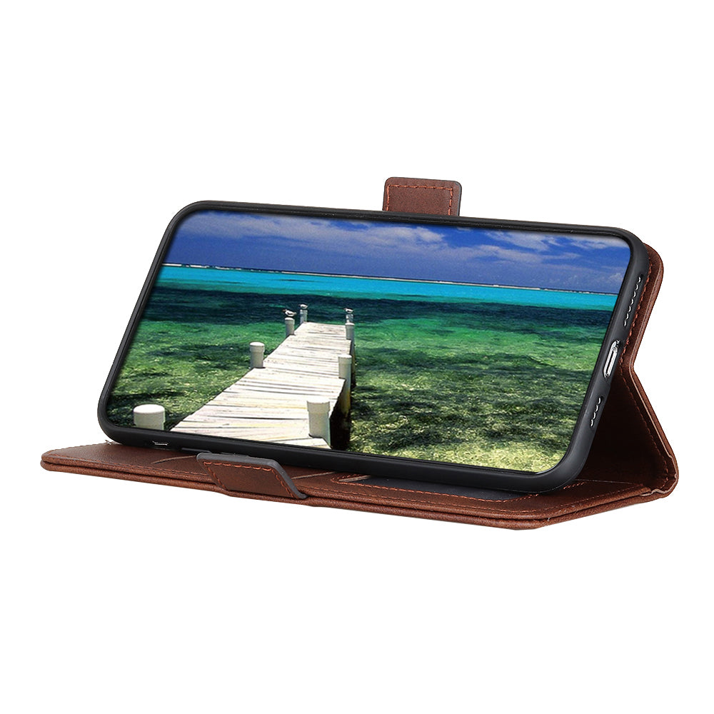 For Motorola Moto G24 Power Case Scratch Resistant PU Leather Wallet Phone Cover