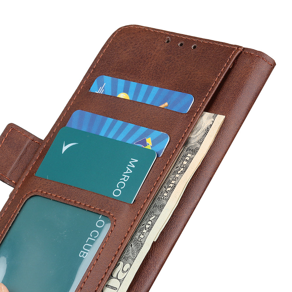 For Motorola Moto G24 Power Case Scratch Resistant PU Leather Wallet Phone Cover