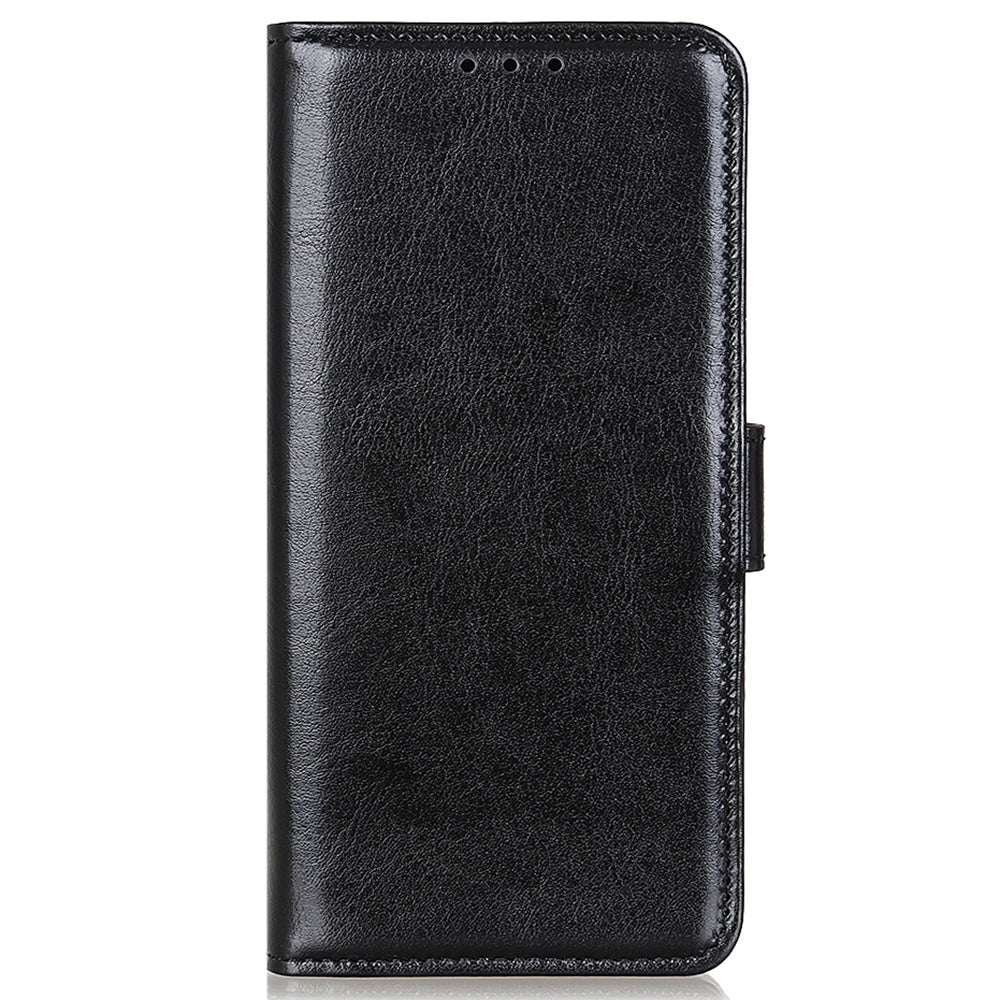 For Motorola Moto G24 Power Wallet Case Crazy Horse Texture Drop Proof Leather Phone Cover