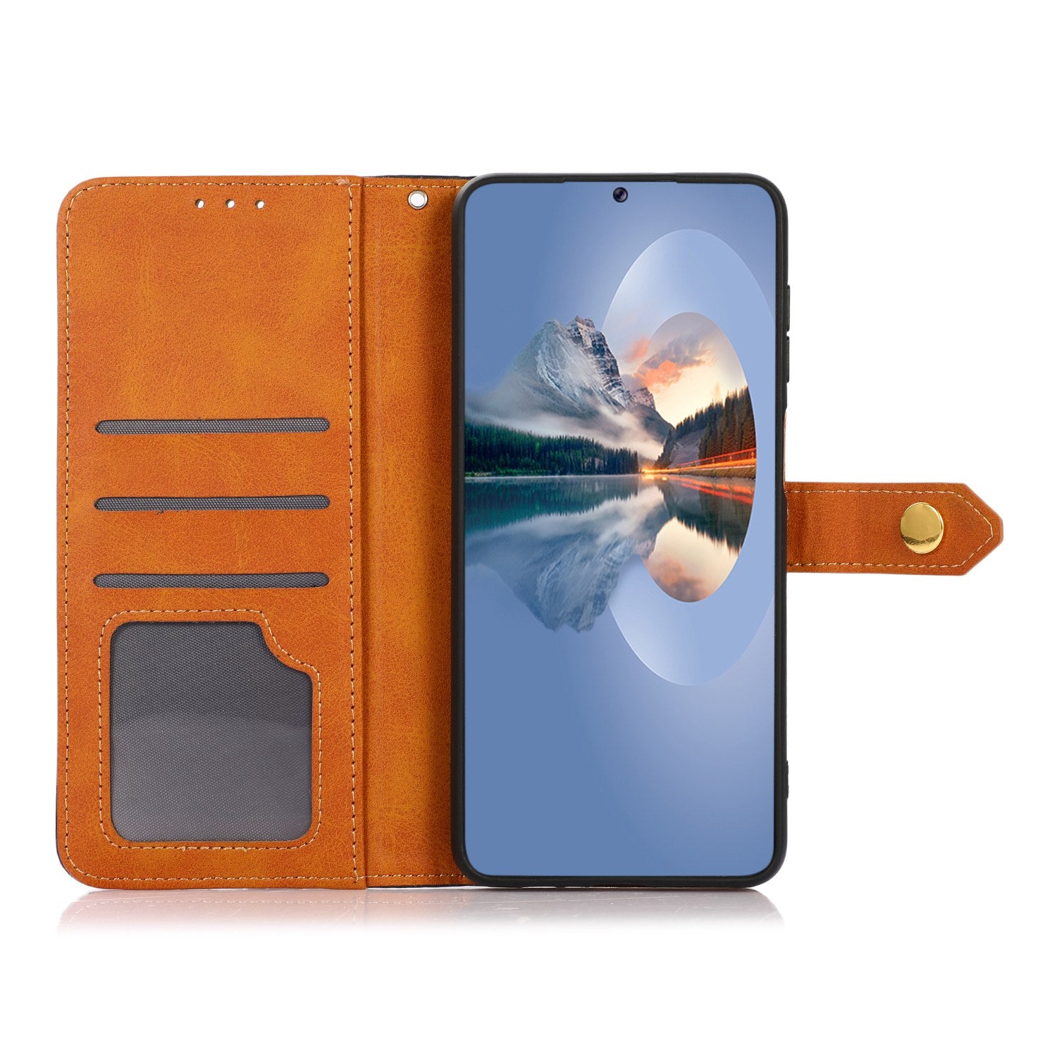 KHAZNEH For Motorola Moto G24 Power Magnetic Flip PU Leather Case Protective Phone Cover