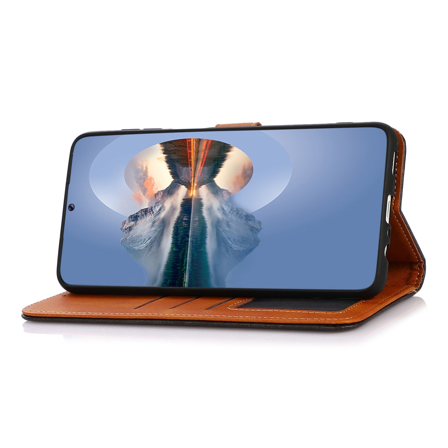 KHAZNEH For Motorola Moto G24 Power Magnetic Flip PU Leather Case Protective Phone Cover