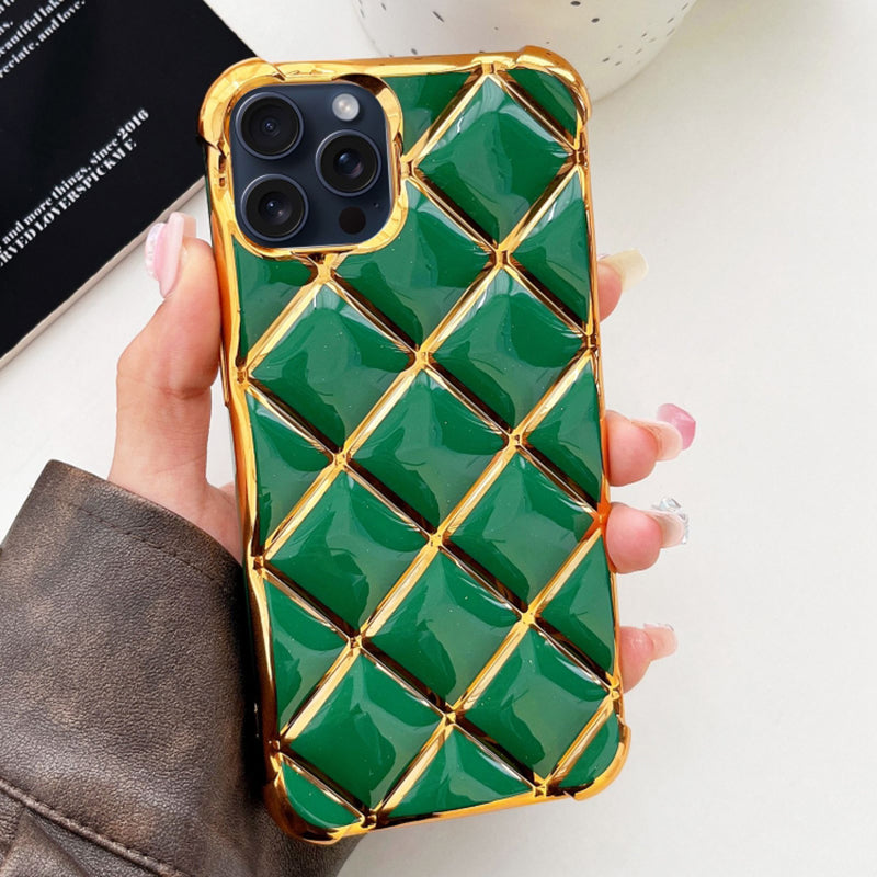 For iPhone 14 Pro Max TPU Case Anti-drop Phone Cover Electroplating Edge