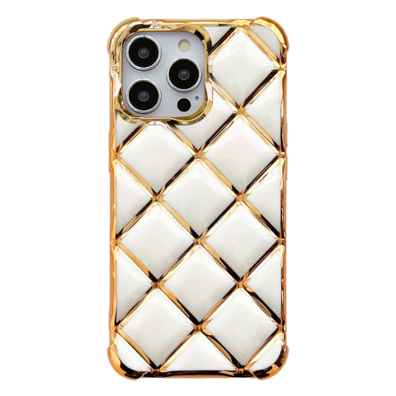 For iPhone 14 Pro Max TPU Case Anti-drop Phone Cover Electroplating Edge