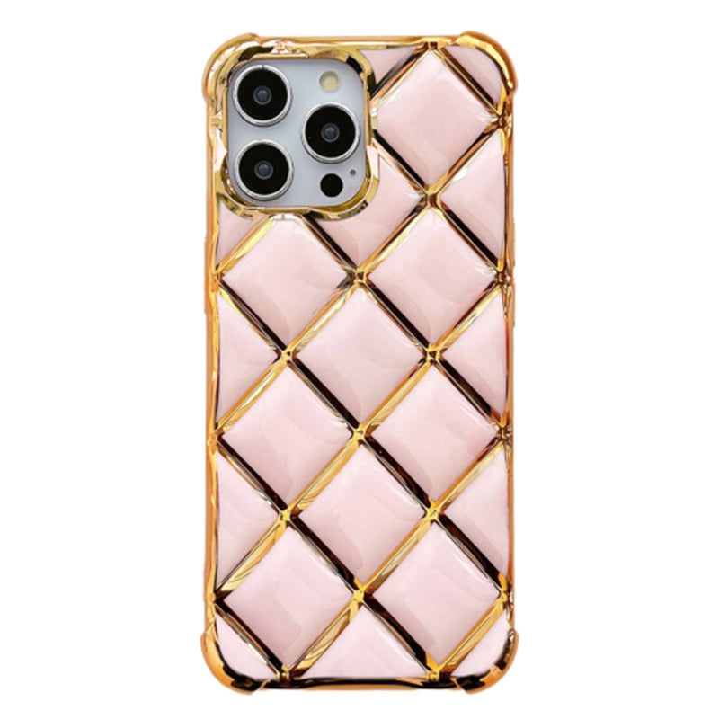 For iPhone 14 Pro Max TPU Case Anti-drop Phone Cover Electroplating Edge