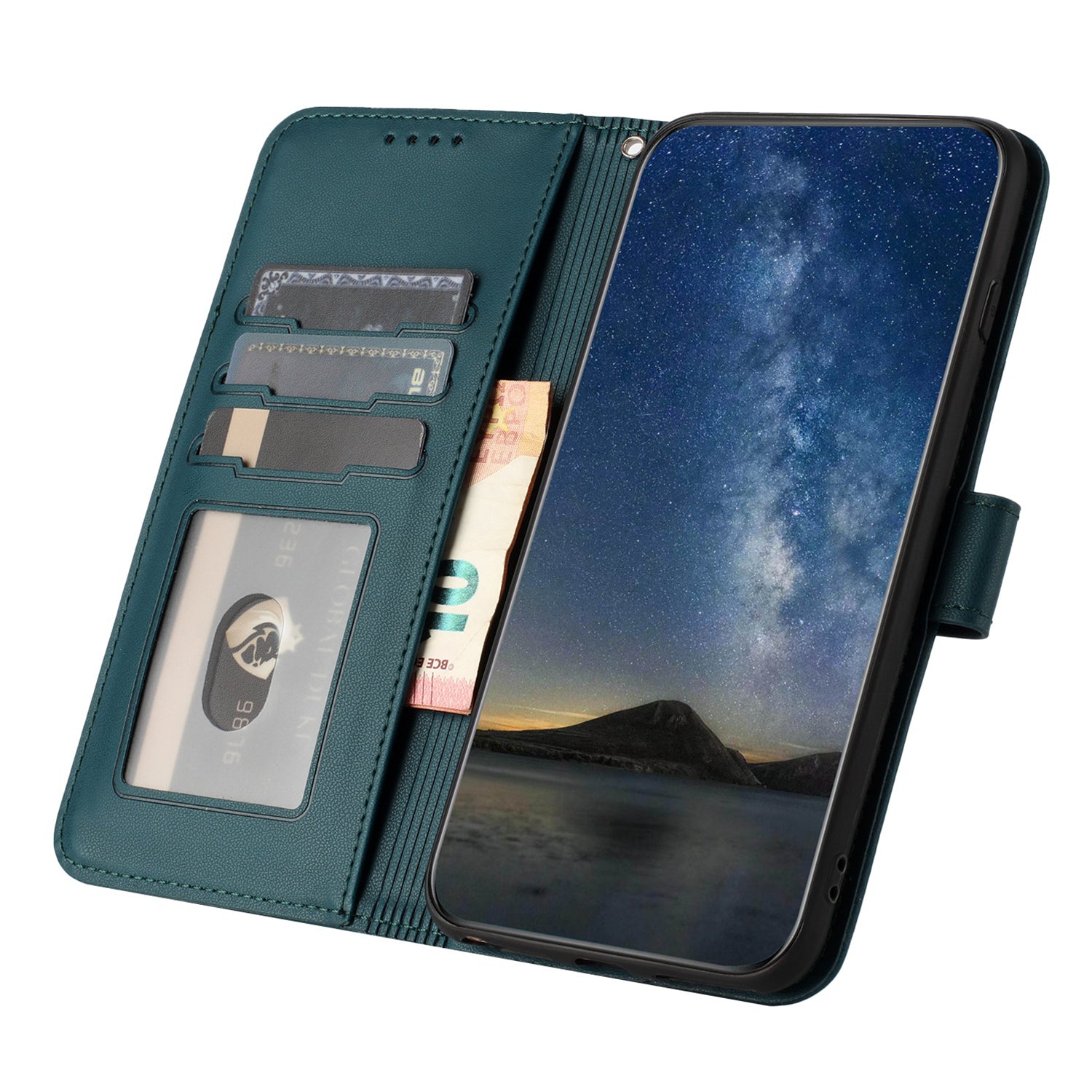 YX0050 For Google Pixel 9 Pro Wallet Phone Case Flower Pattern Imprinted Leather Flip Cover