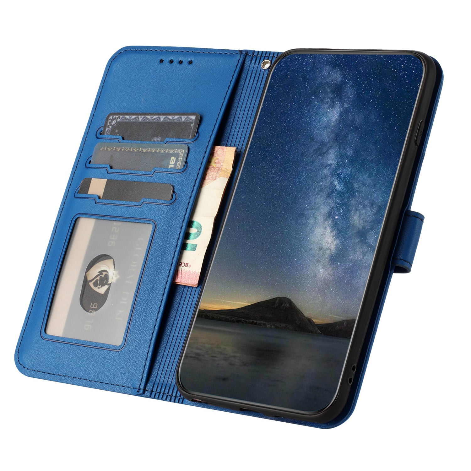 YX0050 For Google Pixel 9 Leather Case Shockproof Wallet Phone Cover