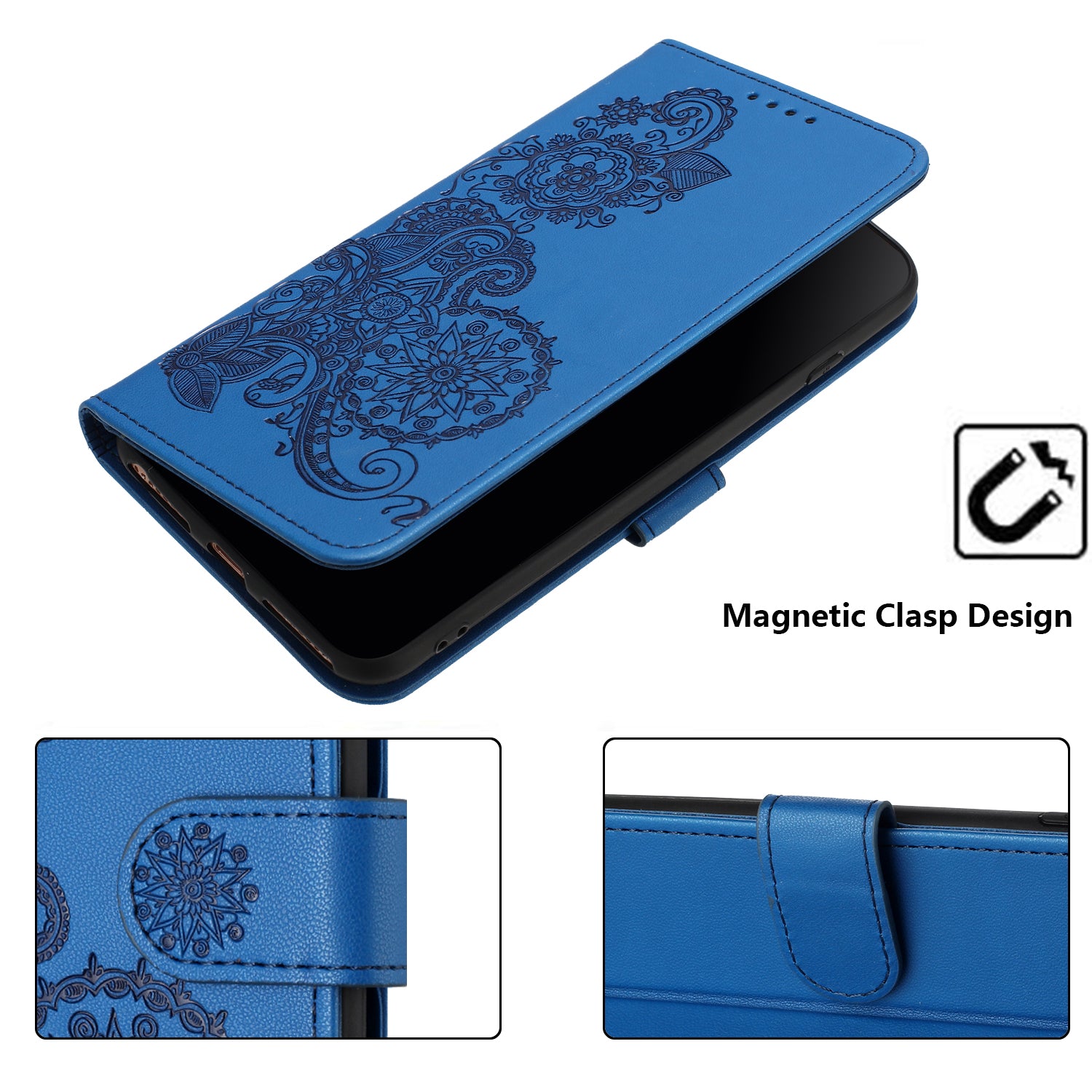 YX0050 For Google Pixel 9 Leather Case Shockproof Wallet Phone Cover