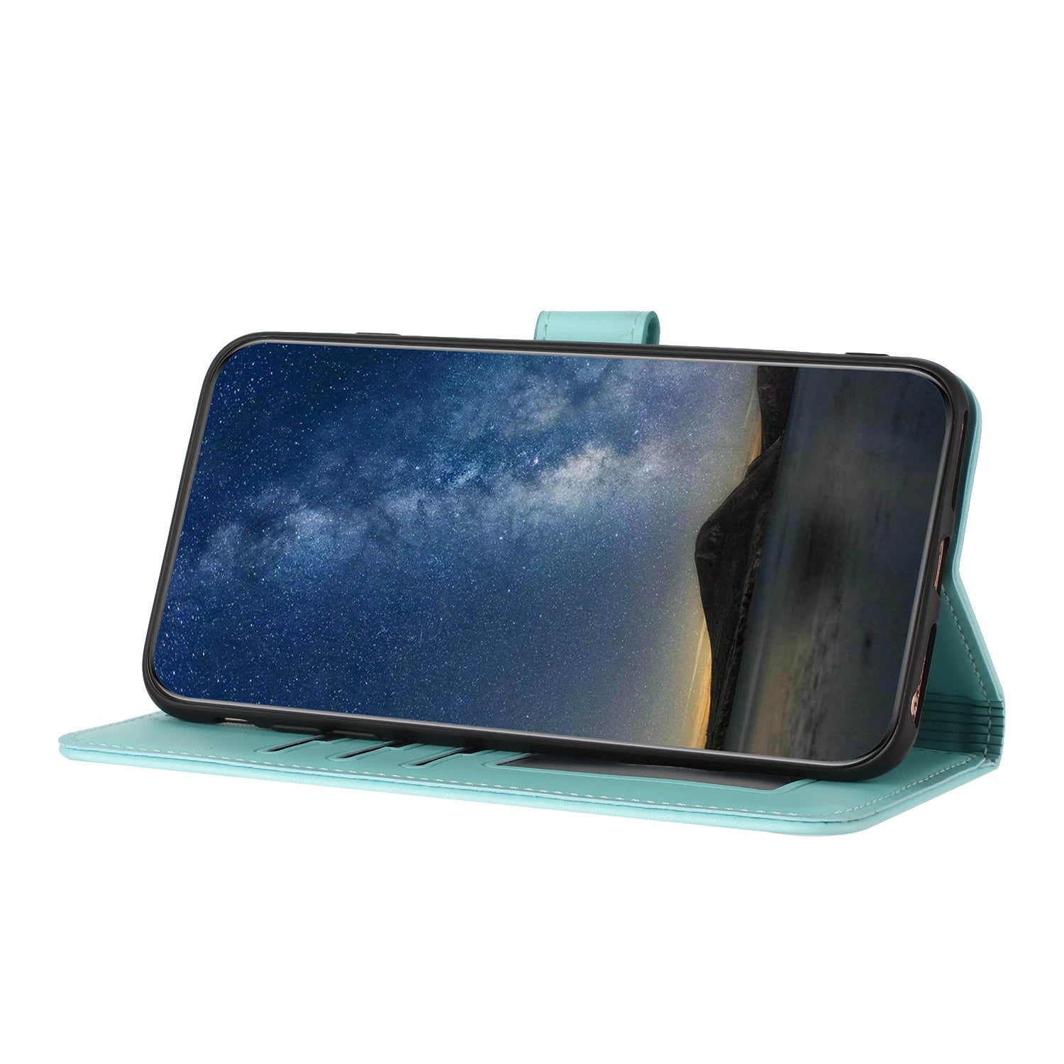 YX0050 For Xiaomi Redmi Note 13 5G Leather Case Anti-Scratch Wallet Phone Case