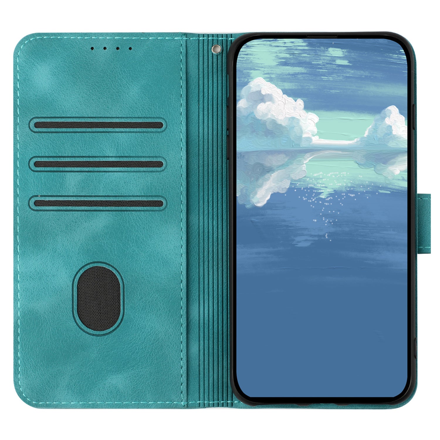 YX0040 For Xiaomi Redmi Note 13 Pro 4G / Poco M6 Pro 4G Case Imprinted Leather Mobile Phone Cover