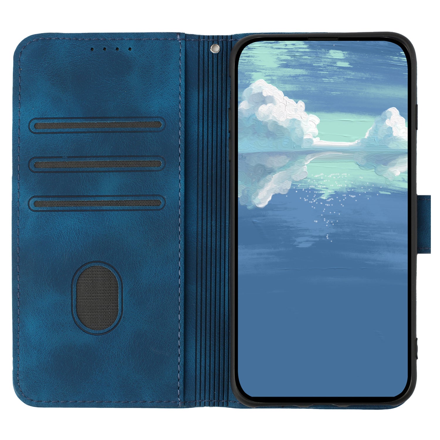 YX0040 For Google Pixel 9 Imprinted Case Leather Stand Shockproof Smart Phone Cover