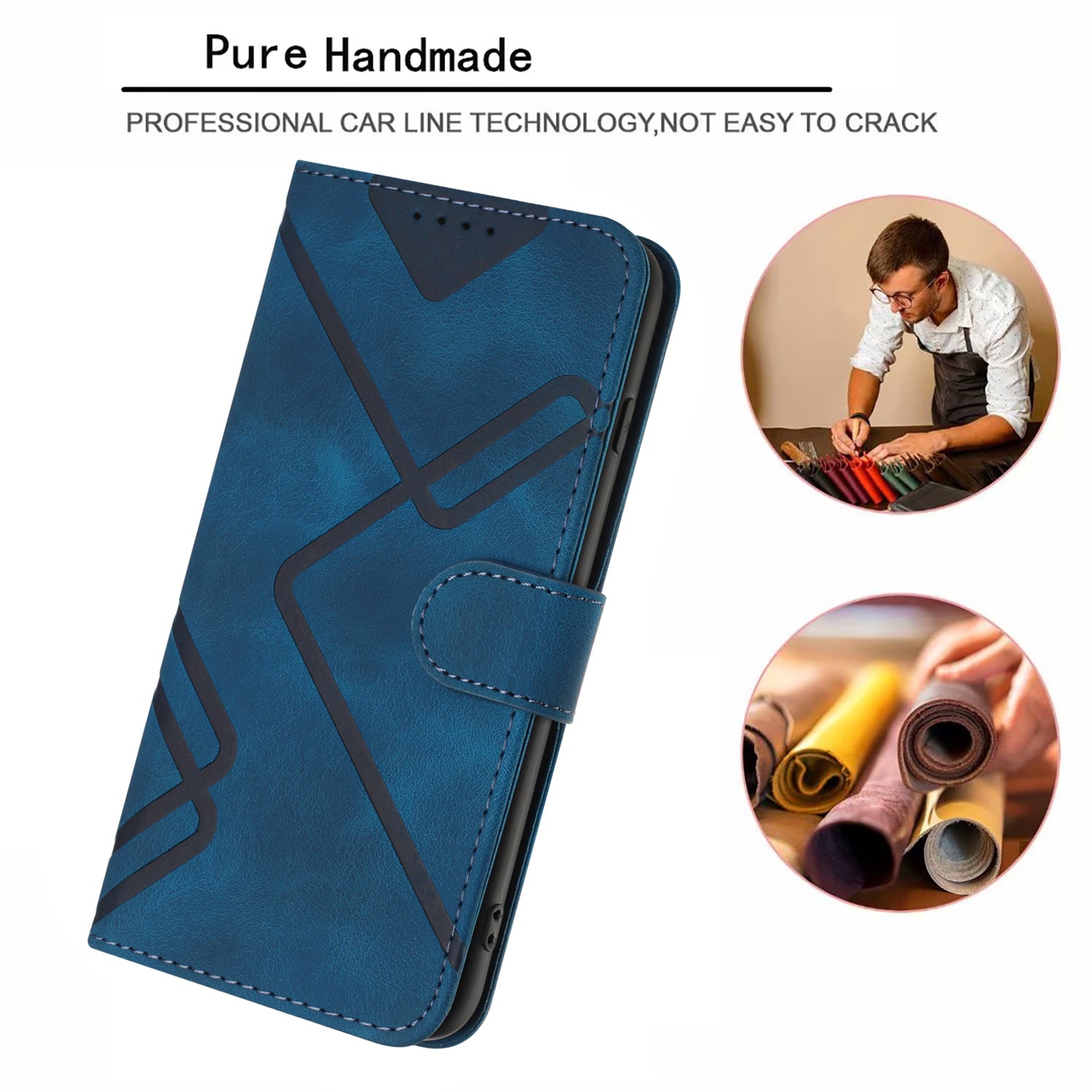 YX0040 For Google Pixel 9 Imprinted Case Leather Stand Shockproof Smart Phone Cover