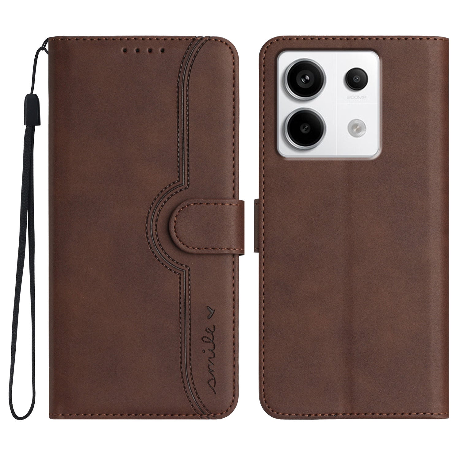 YX003 For Xiaomi Redmi Note 13 Pro 4G / Poco M6 Pro 4G Wallet Case Imprinted Leather Phone Cover with Stand
