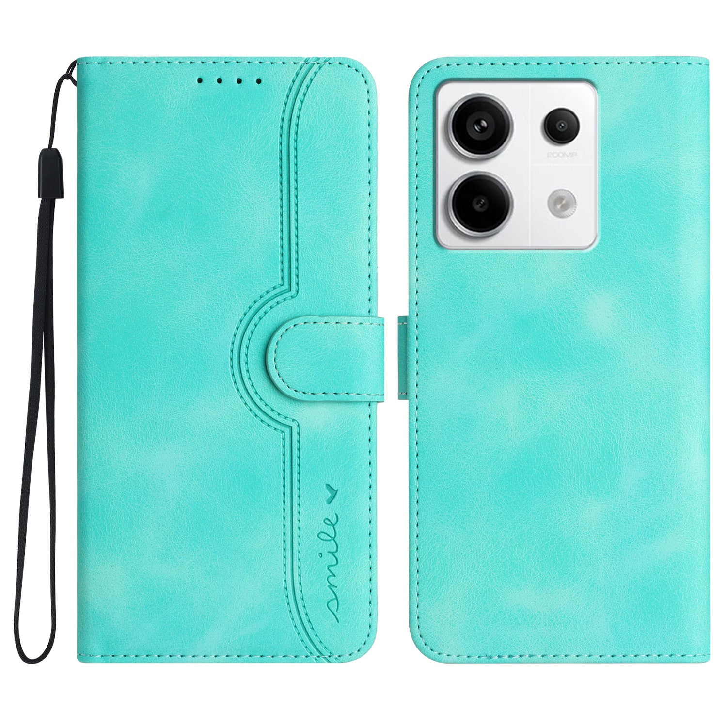 YX003 For Xiaomi Redmi Note 13 Pro 5G / Poco X6 5G Stand Case Imprinted Leather Wallet Phone Cover