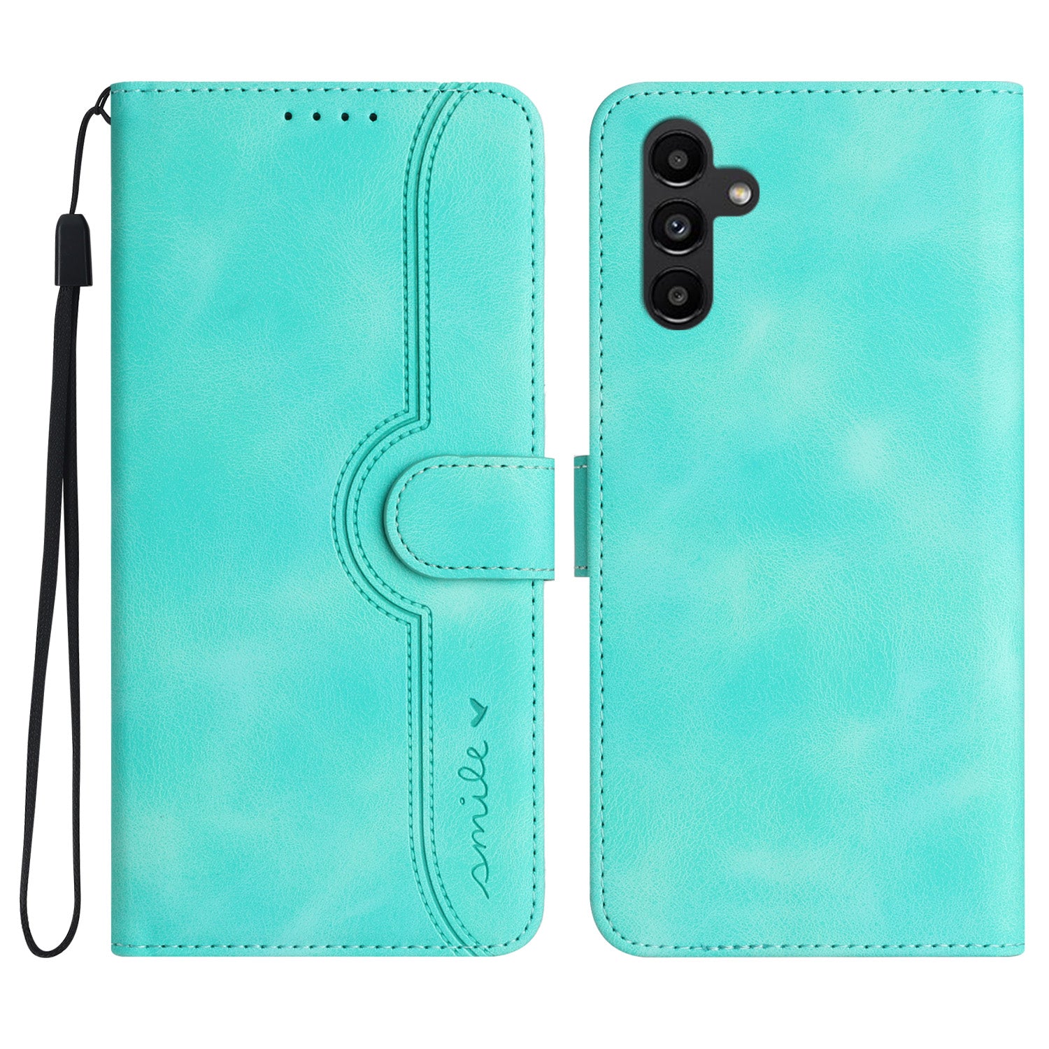 YX003 For Samsung Galaxy S23 FE Wallet Phone Case Stand Imprinted Leather Flip Cover