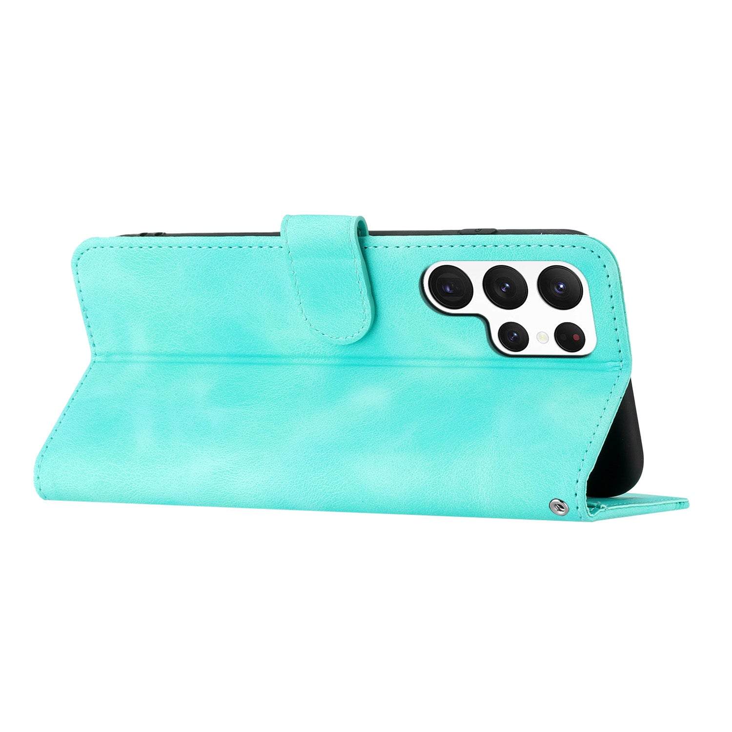 YX003 For Samsung Galaxy S24 Ultra Stand Case Anti-Drop Imprinted Leather Wallet Phone Cover